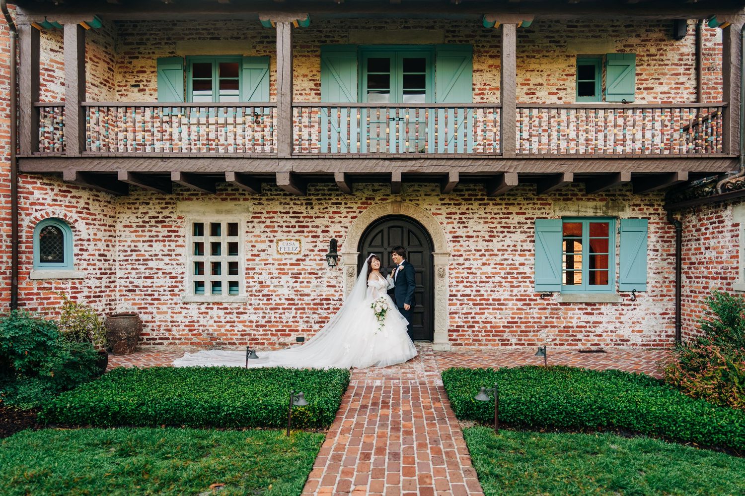 Casa Feliz Winter Park Orlando Florida wedding photographer