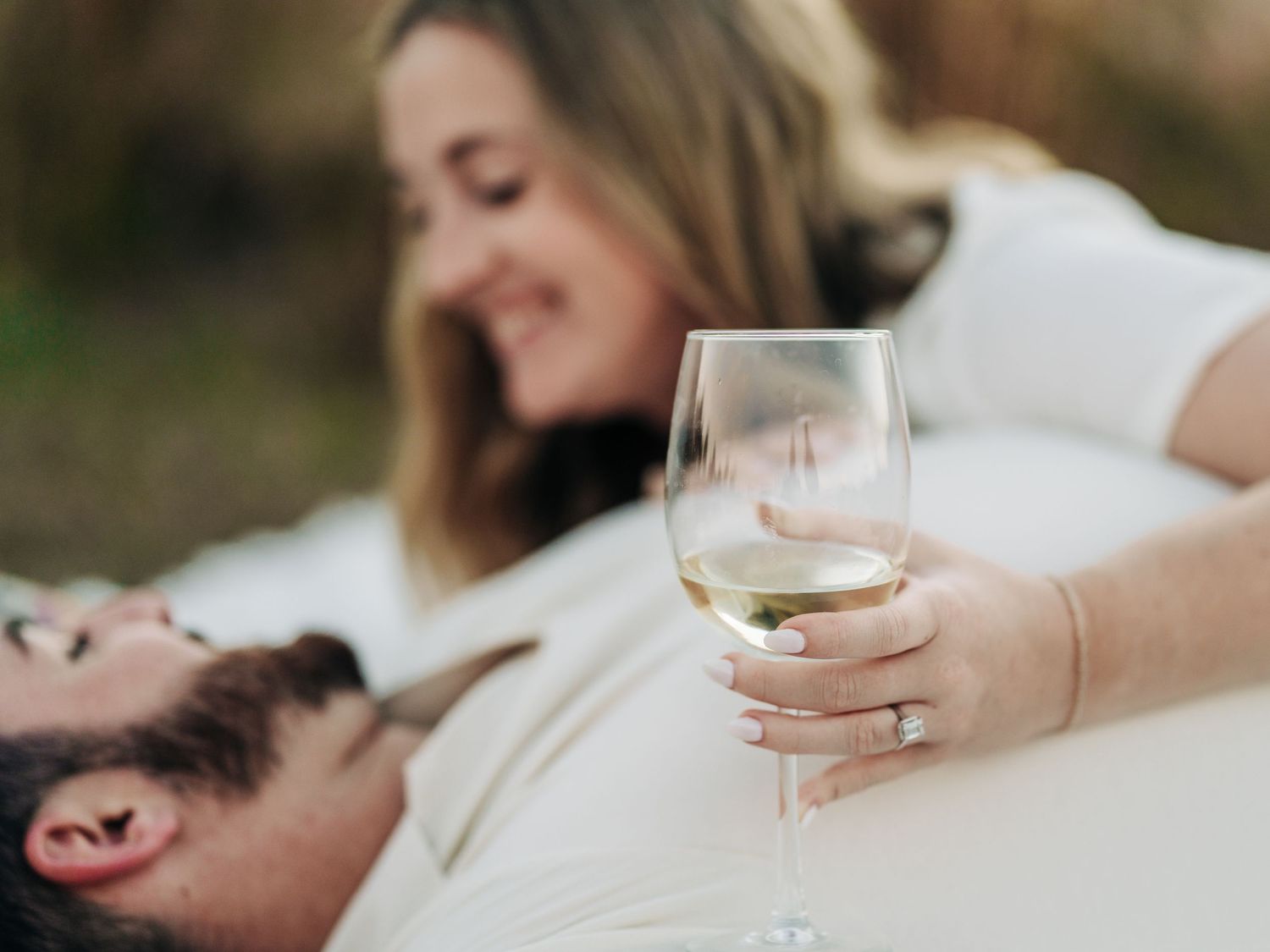 Orlando engagement photography candid couple moment