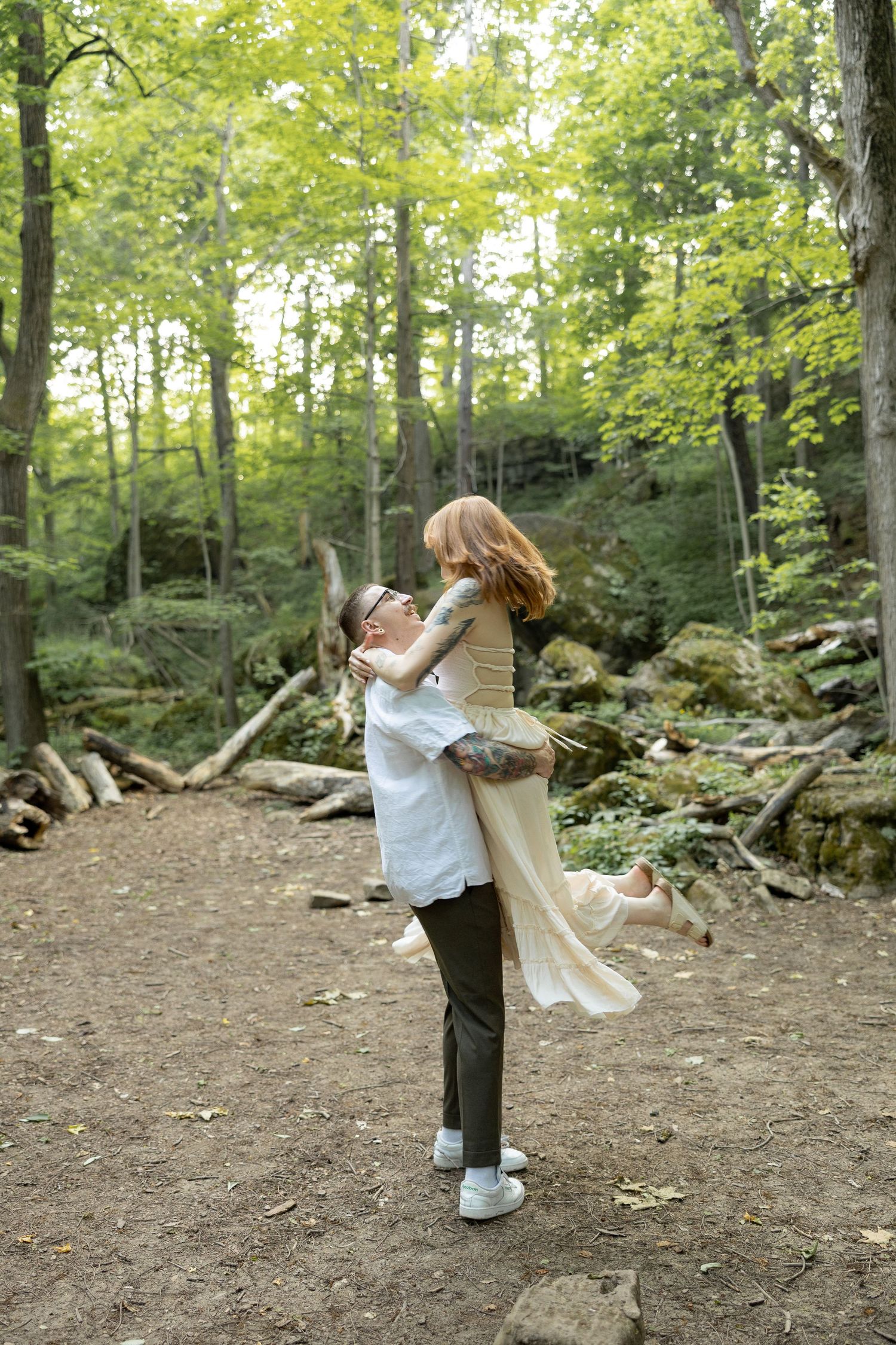 Engagement Session at Balls Falls, Ontario.