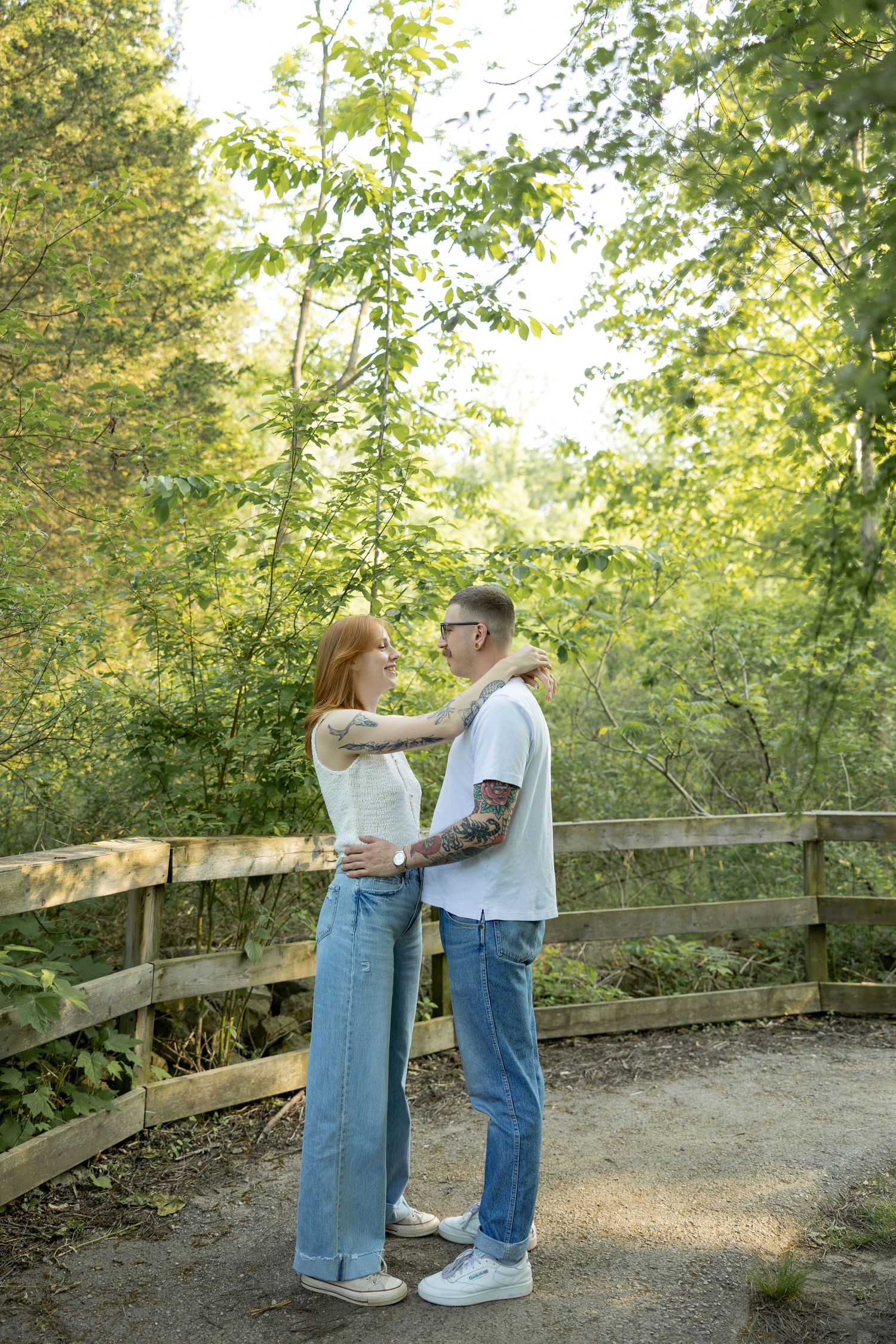 Engagement Session at Balls Falls, Ontario.