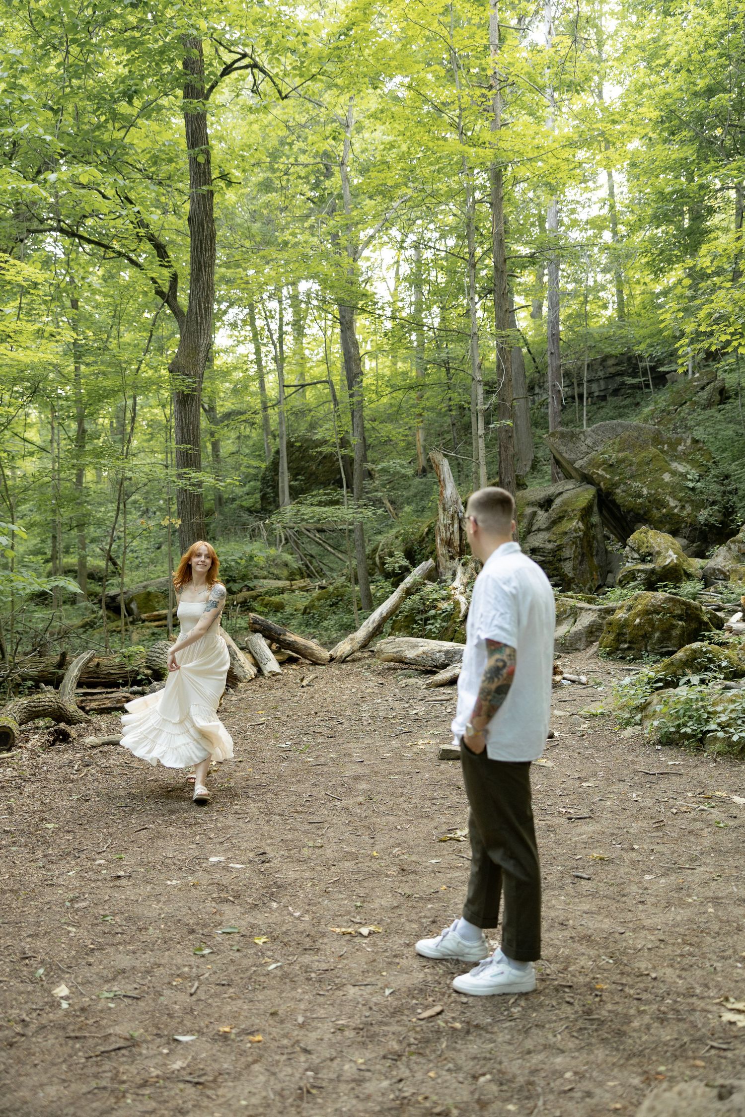 Engagement Session at Balls Falls, Ontario.