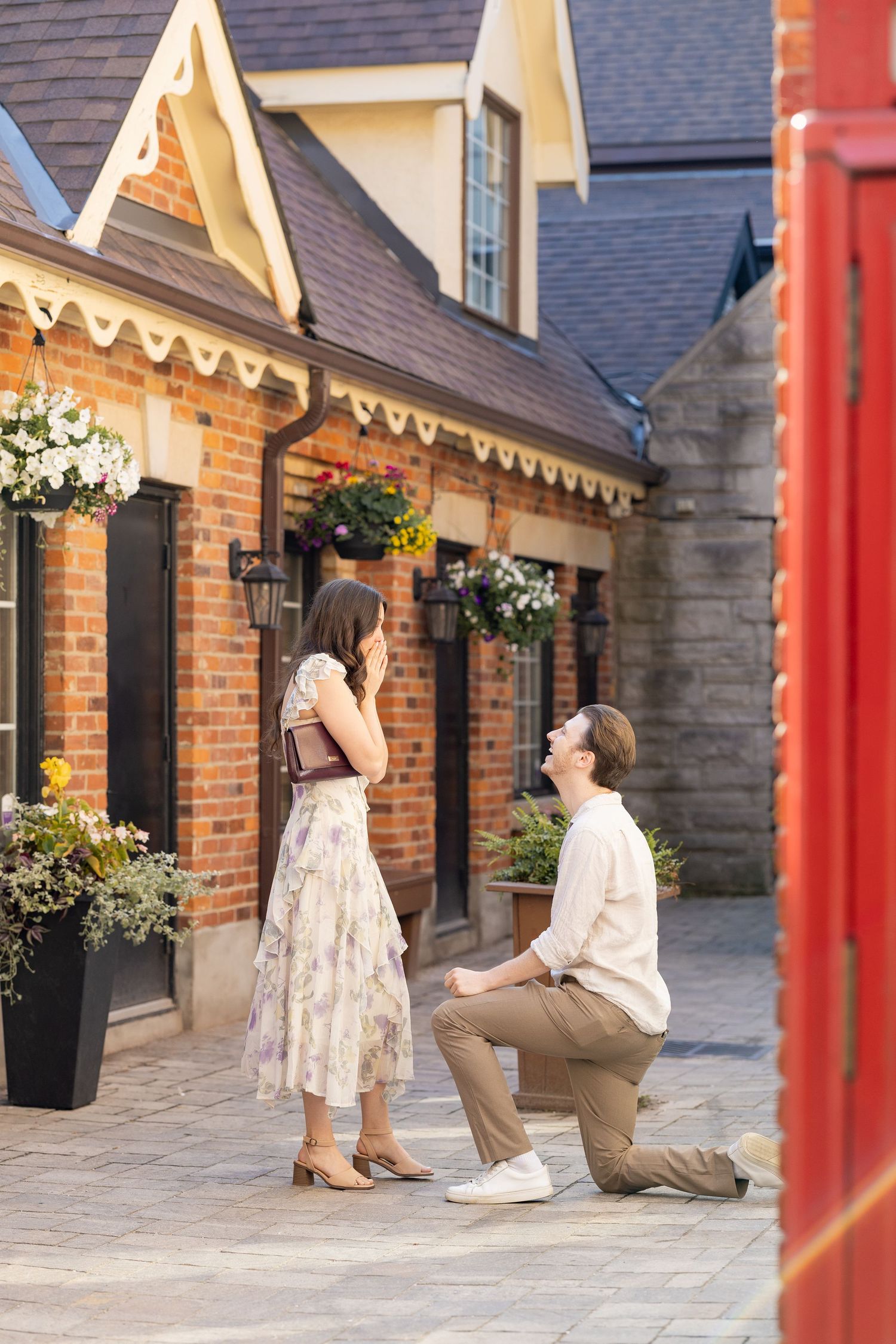 Proposal and Engagement Session at Burlington Village, Ontario.