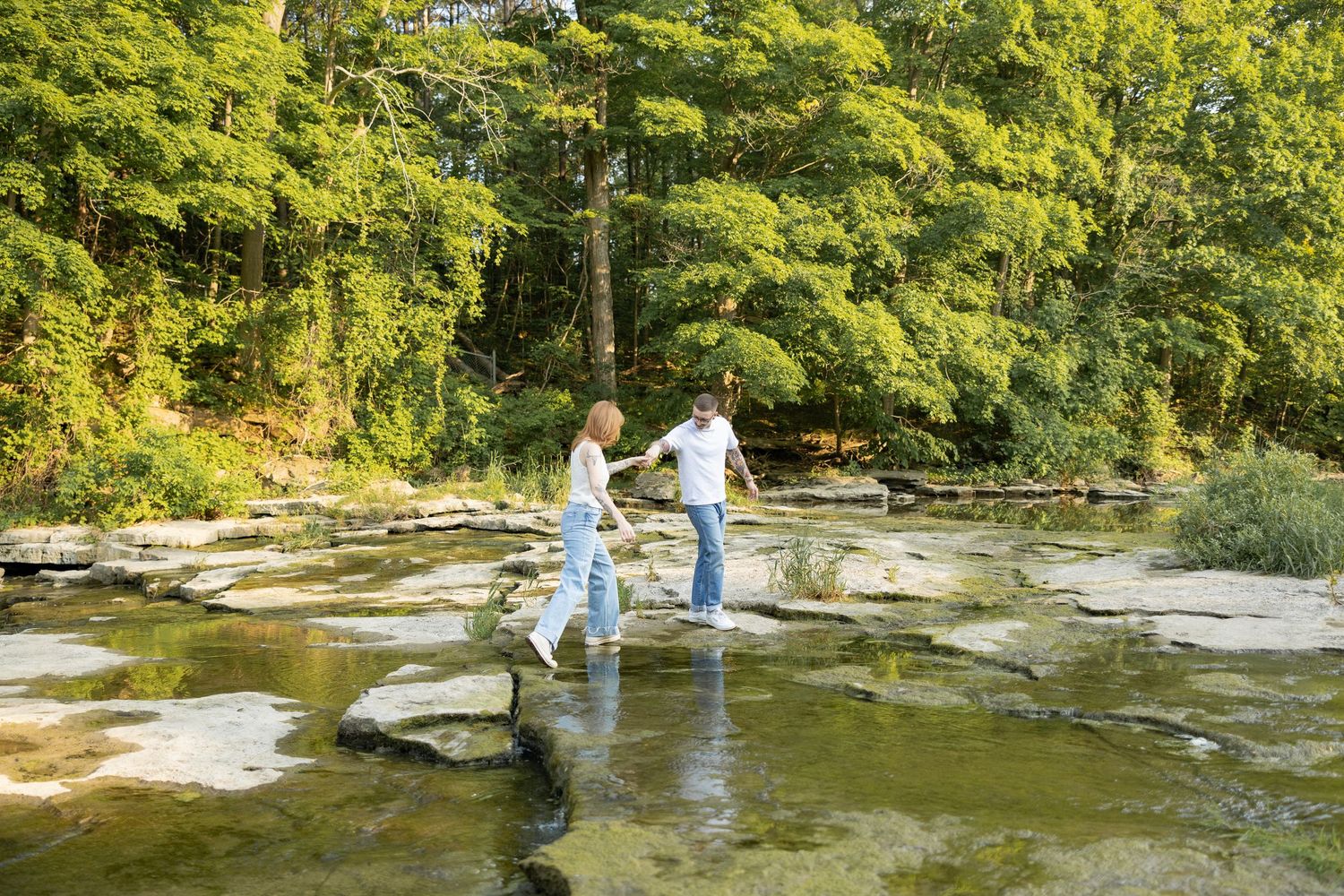 Engagement Session at Balls Falls, Ontario.