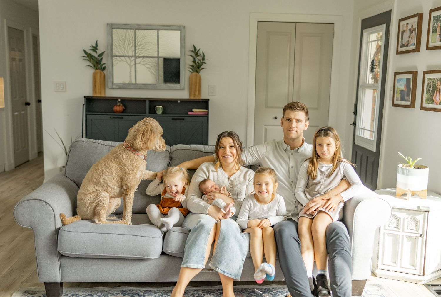 Family Milestone Session in Hamilton, Ontario.