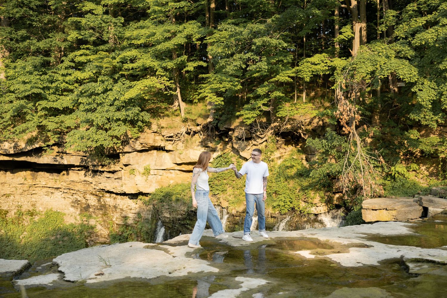 Engagement Session at Balls Falls, Ontario.