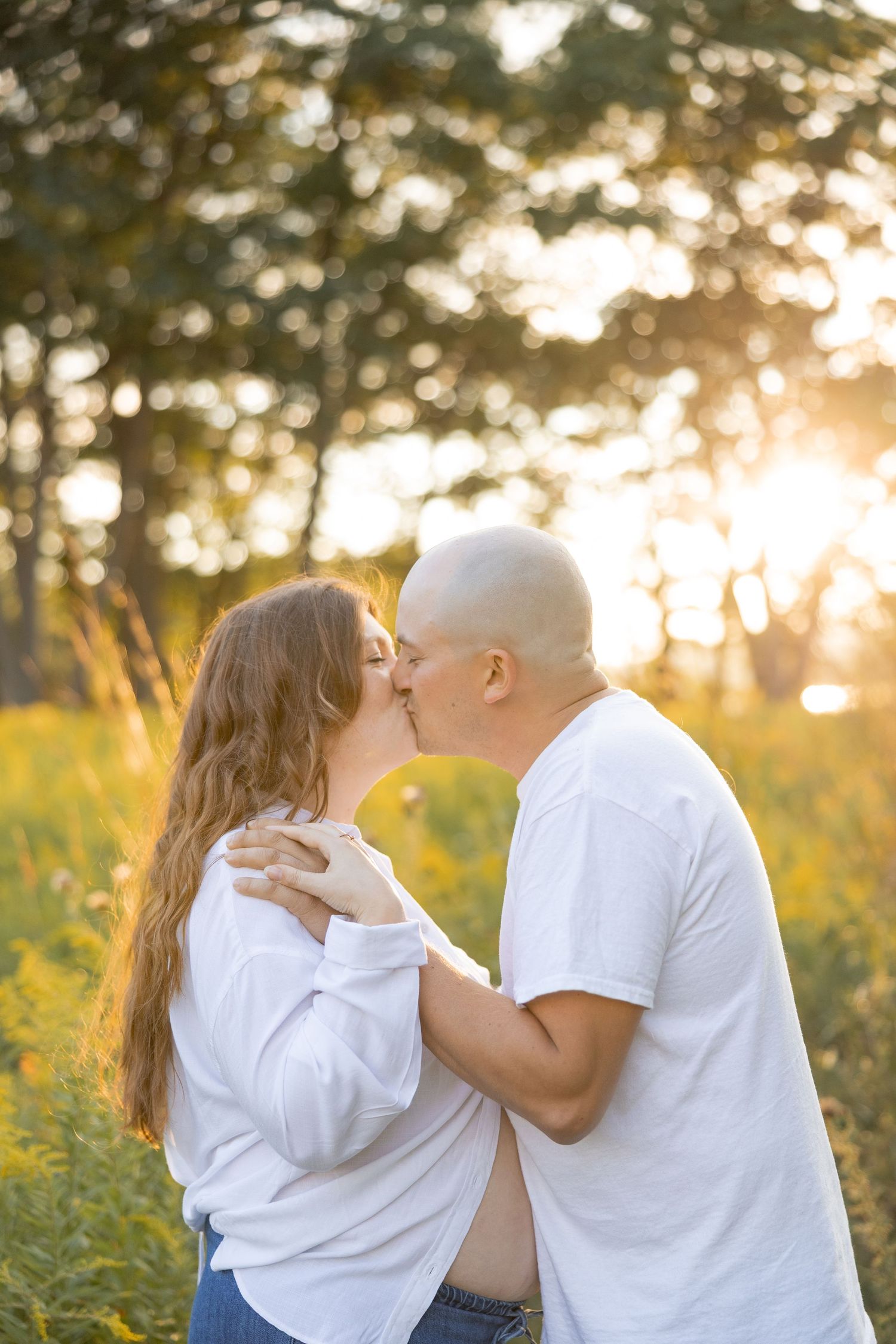 Sunset Maternity Milestone Session in Hamilton, Ontario.
