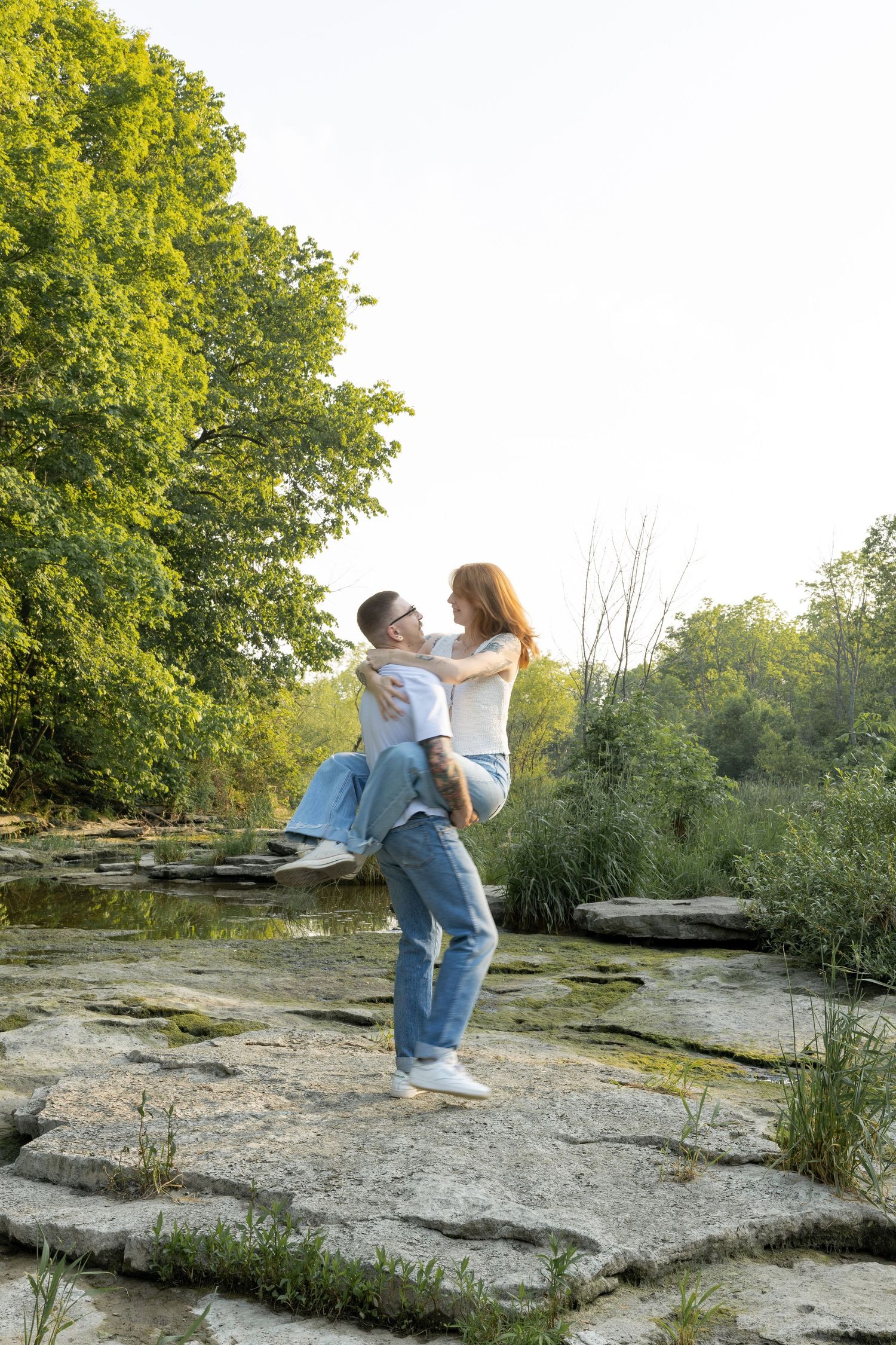Engagement Session at Balls Falls, Ontario.