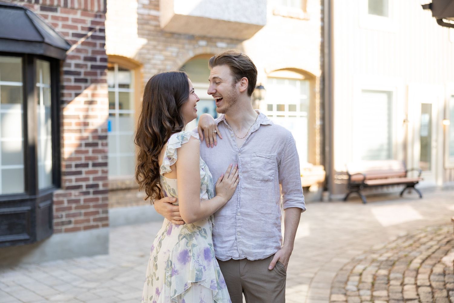 Proposal and Engagement Session at Burlington Village, Ontario.
