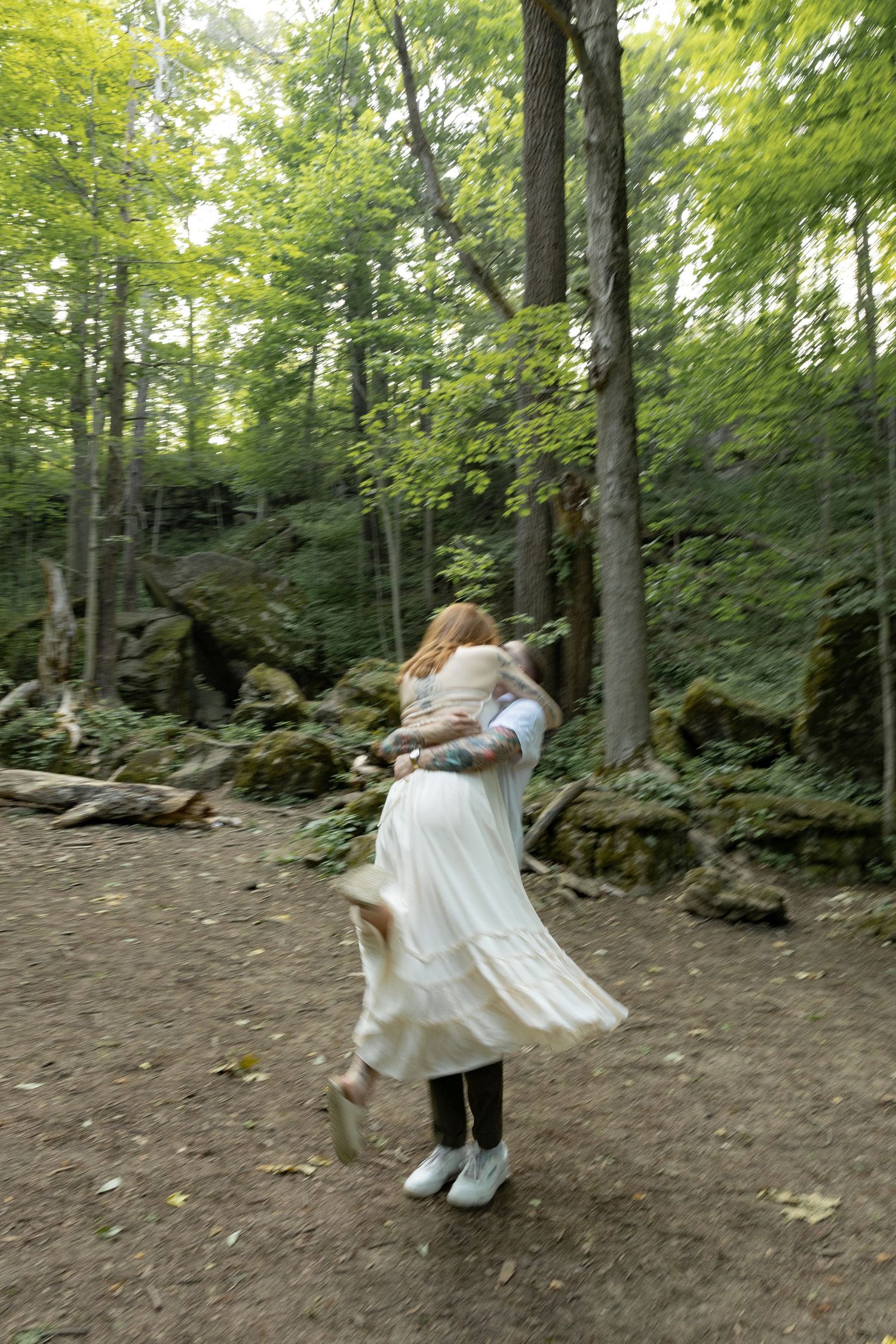 Engagement Session at Balls Falls, Ontario.