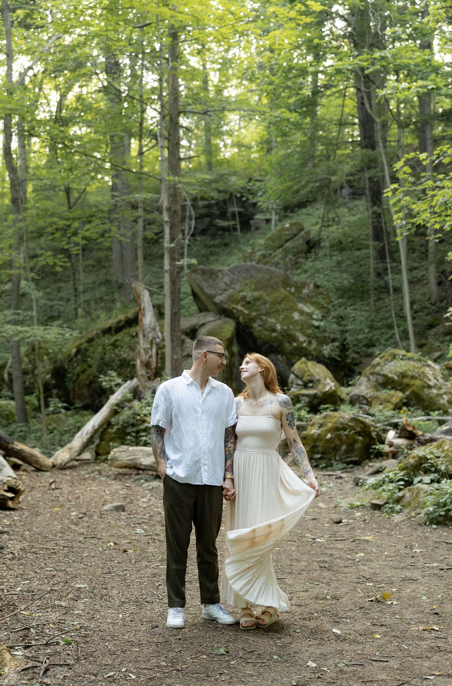 Engagement Session at Balls Falls, Ontario.