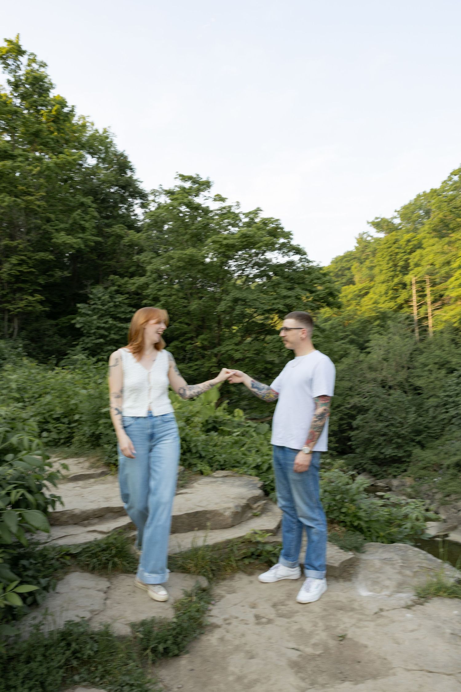 Engagement Session at Balls Falls, Ontario.