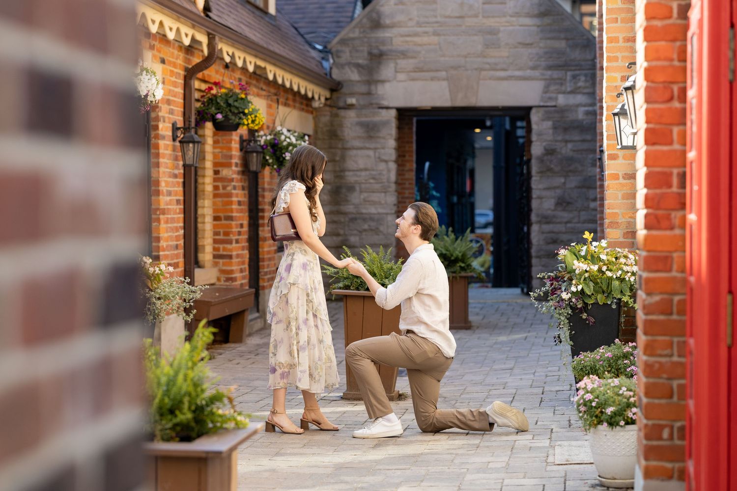 Proposal photographed at the Burlington Village in Burlington, Ontario.