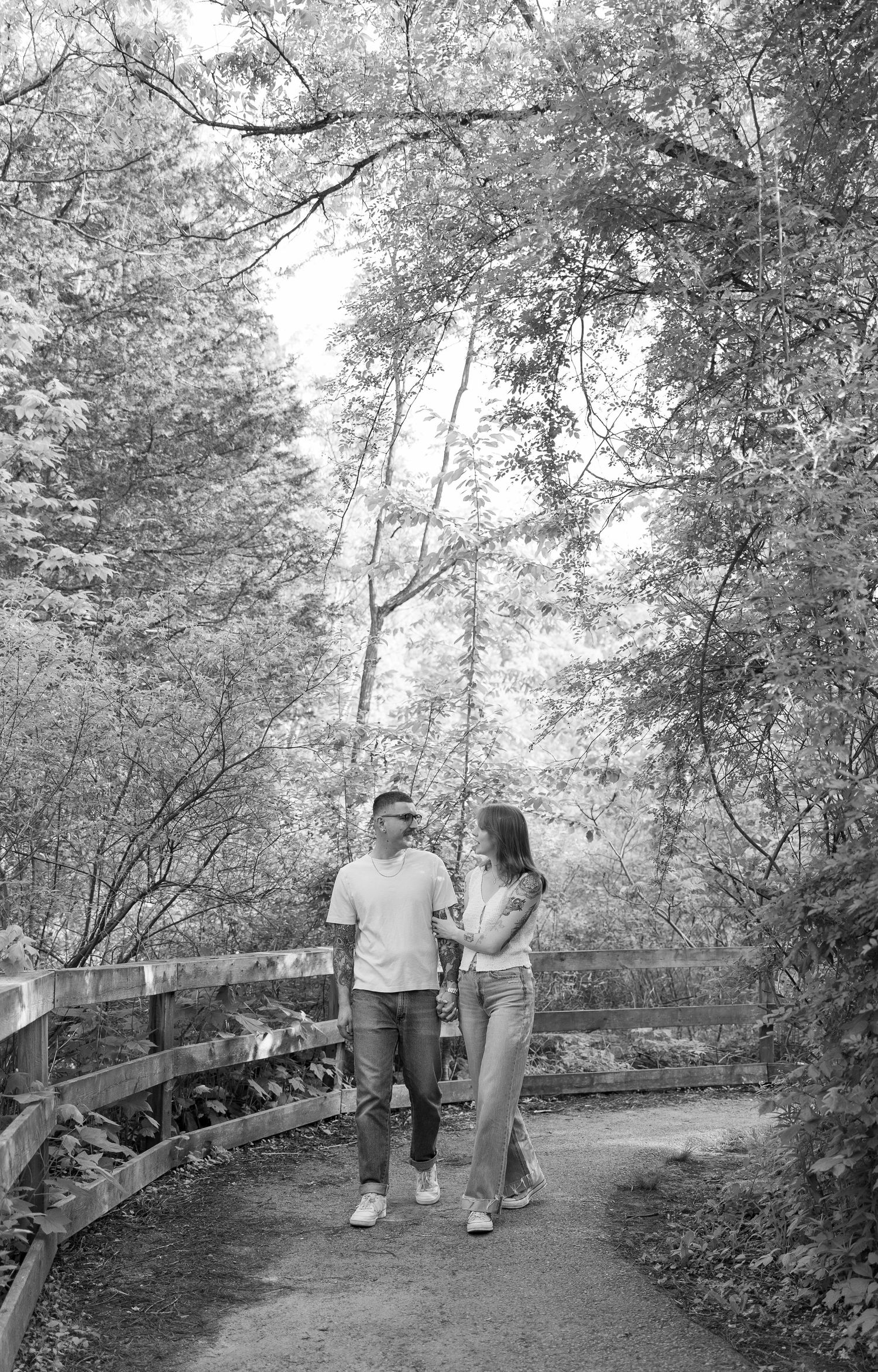 Engagement Session at Balls Falls, Ontario.
