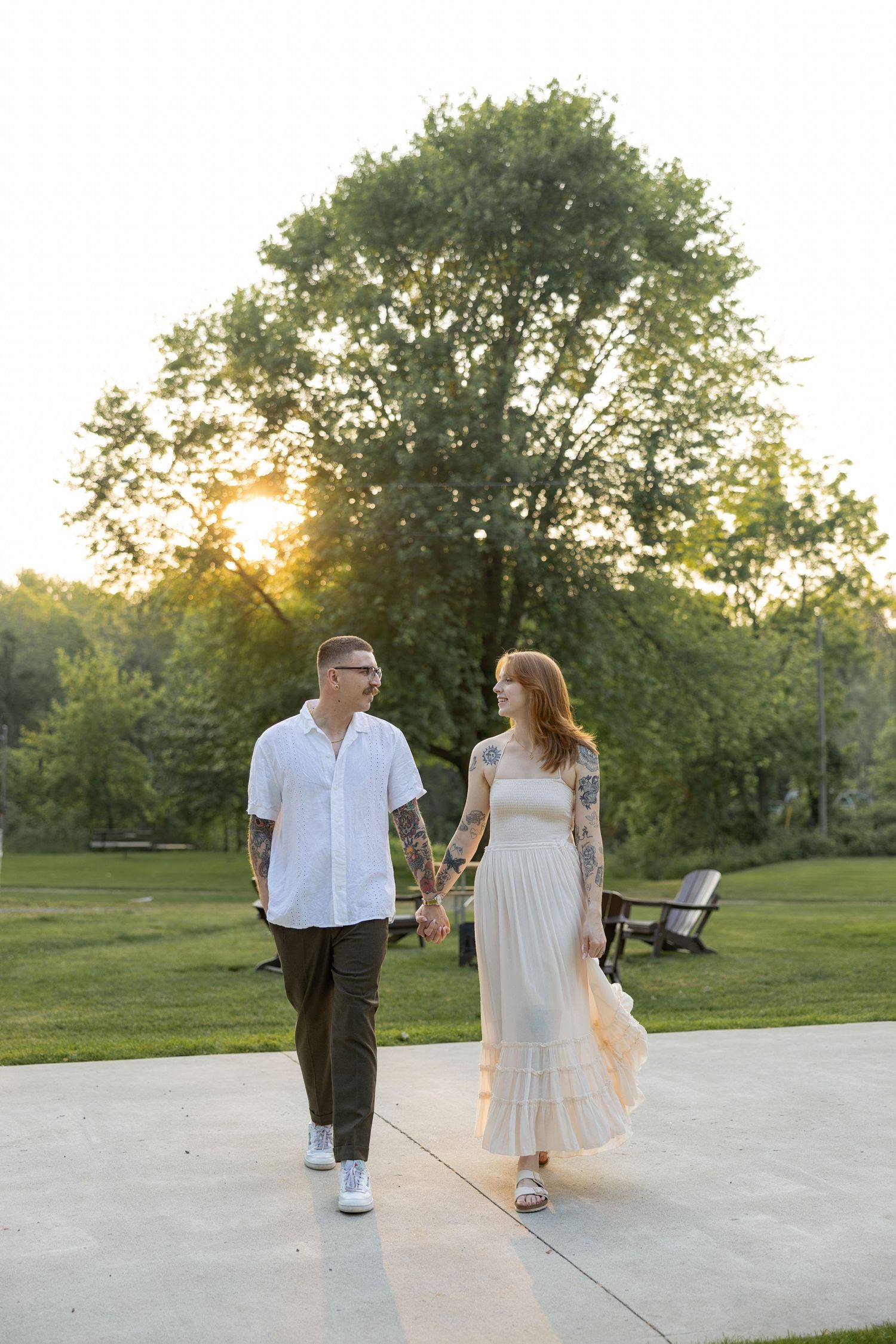 Engagement Session at Balls Falls, Ontario.