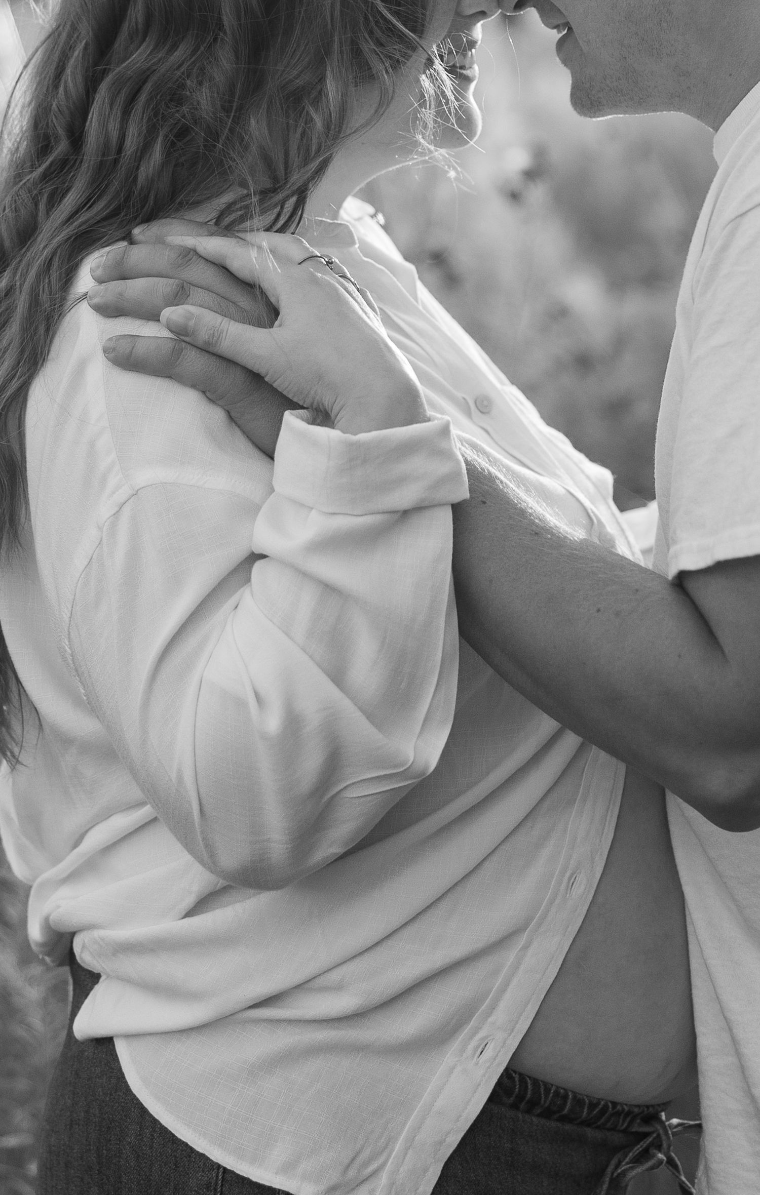Sunset Maternity Milestone Session in Hamilton, Ontario.