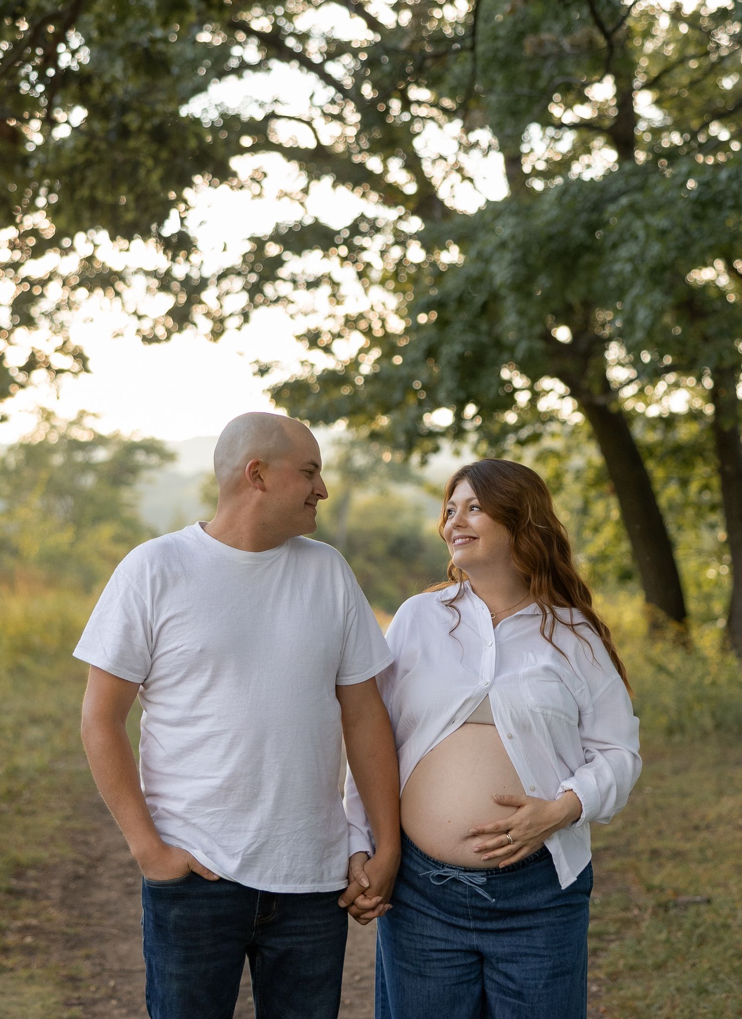 Sunset Maternity Milestone Session in Hamilton, Ontario.