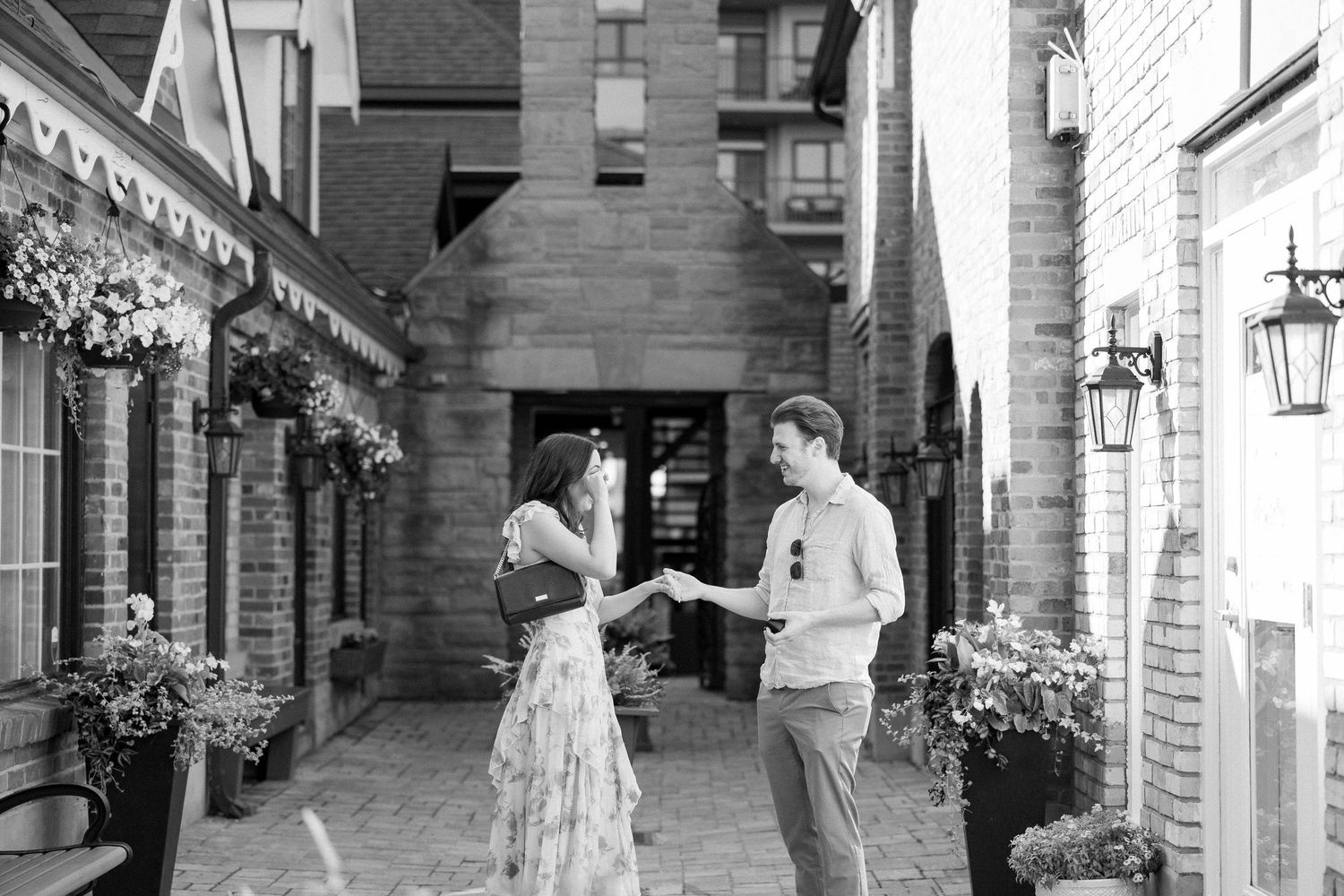 Proposal and Engagement Session at Burlington Village, Ontario.