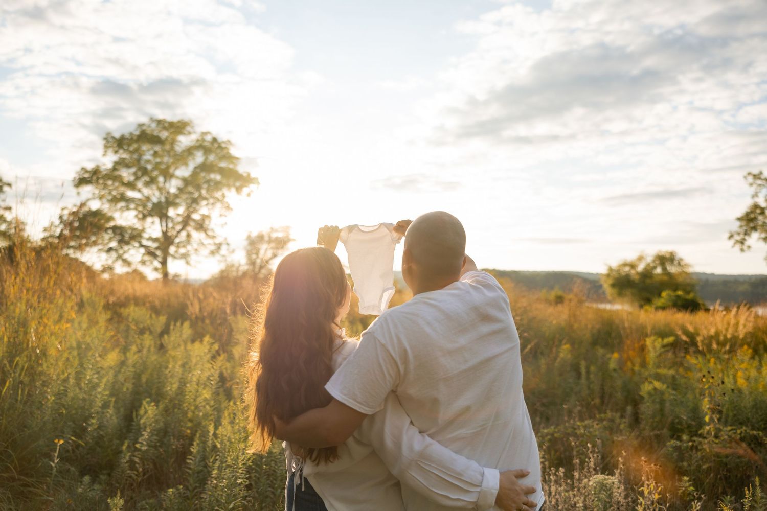 Sunset Maternity Milestone Session in Hamilton, Ontario.