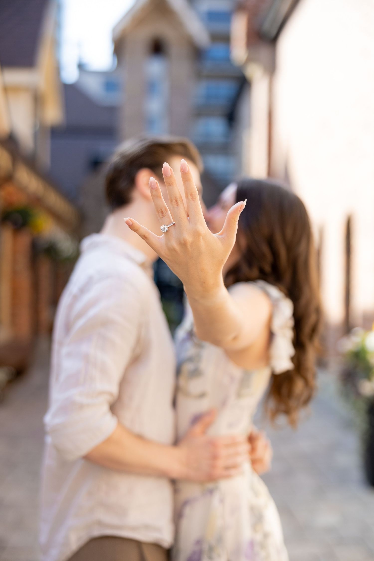 Proposal and Engagement Session at Burlington Village, Ontario.