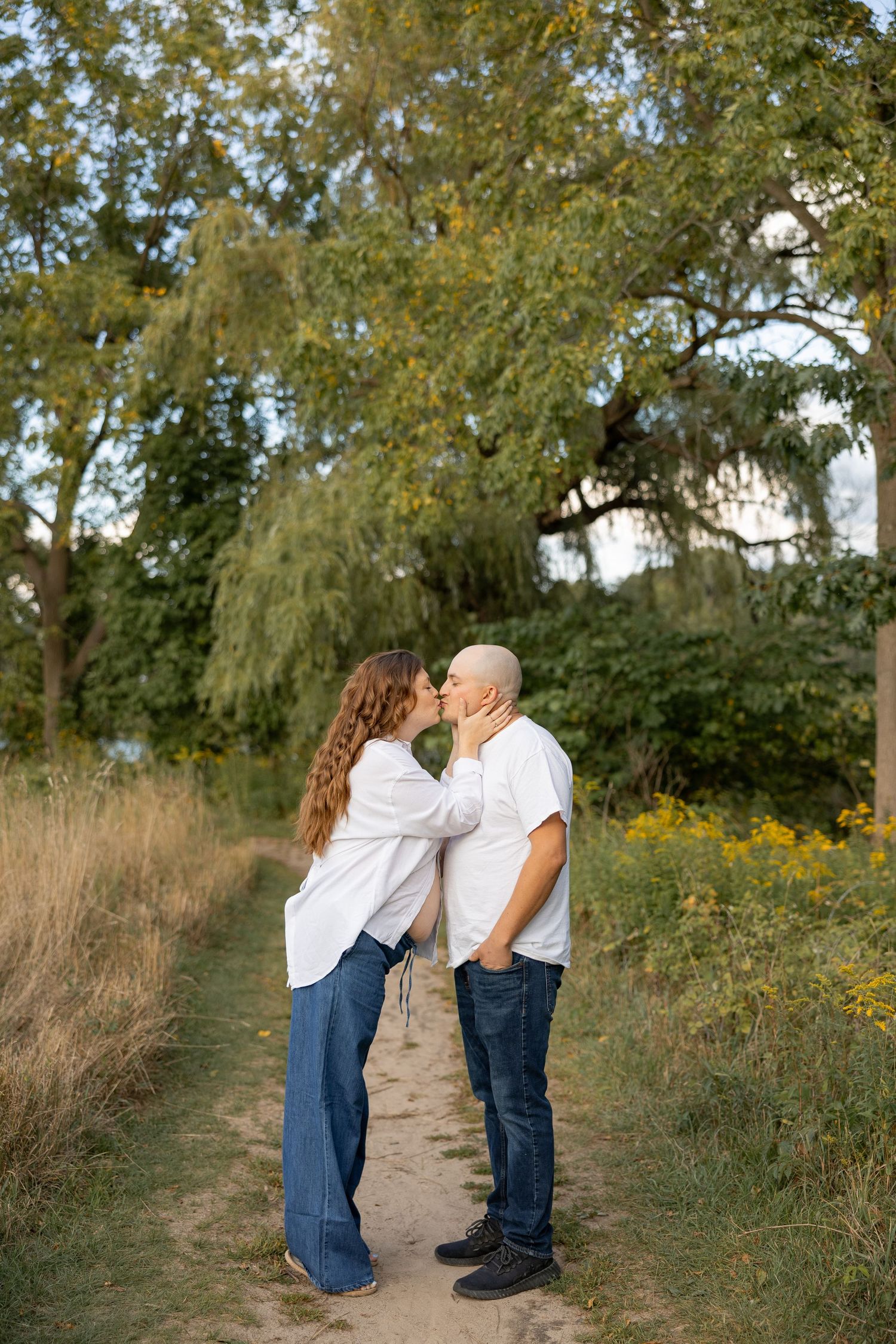 Sunset Maternity Milestone Session in Hamilton, Ontario.