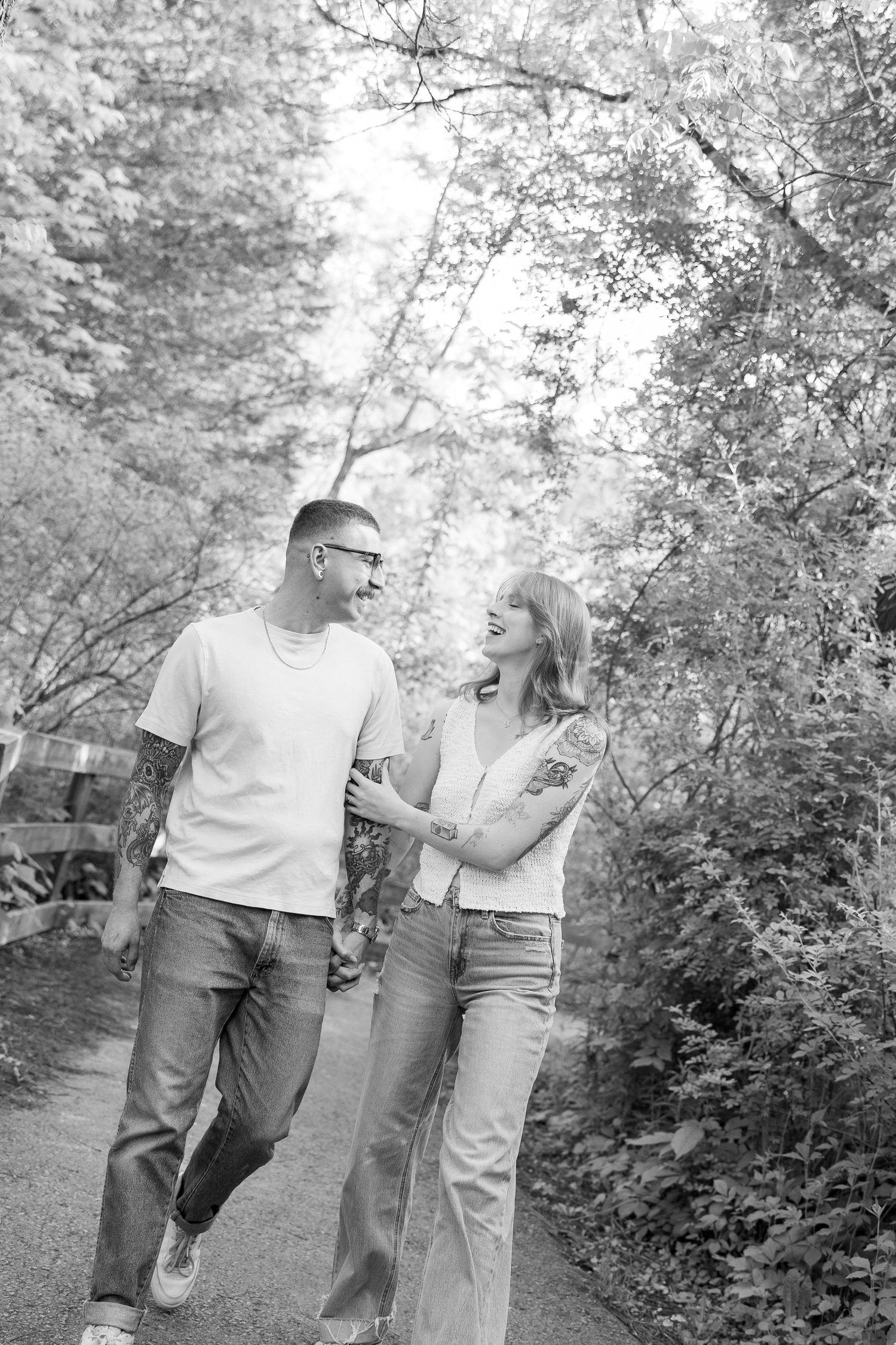 Engagement Session at Balls Falls, Ontario.