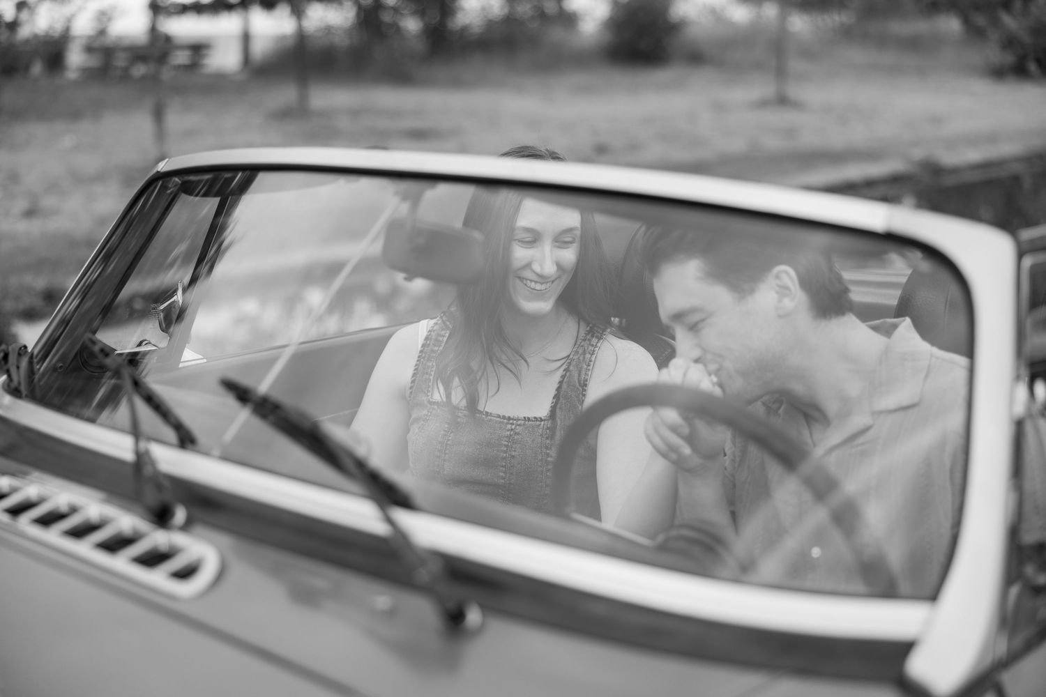 Engagement Session in Hamilton, Ontario at the beach.