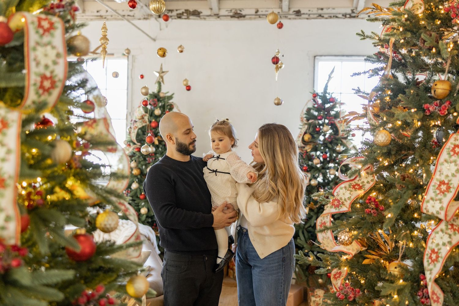 Christmas Minis Photos at Millworks Creative in Hamilton, Ontario.