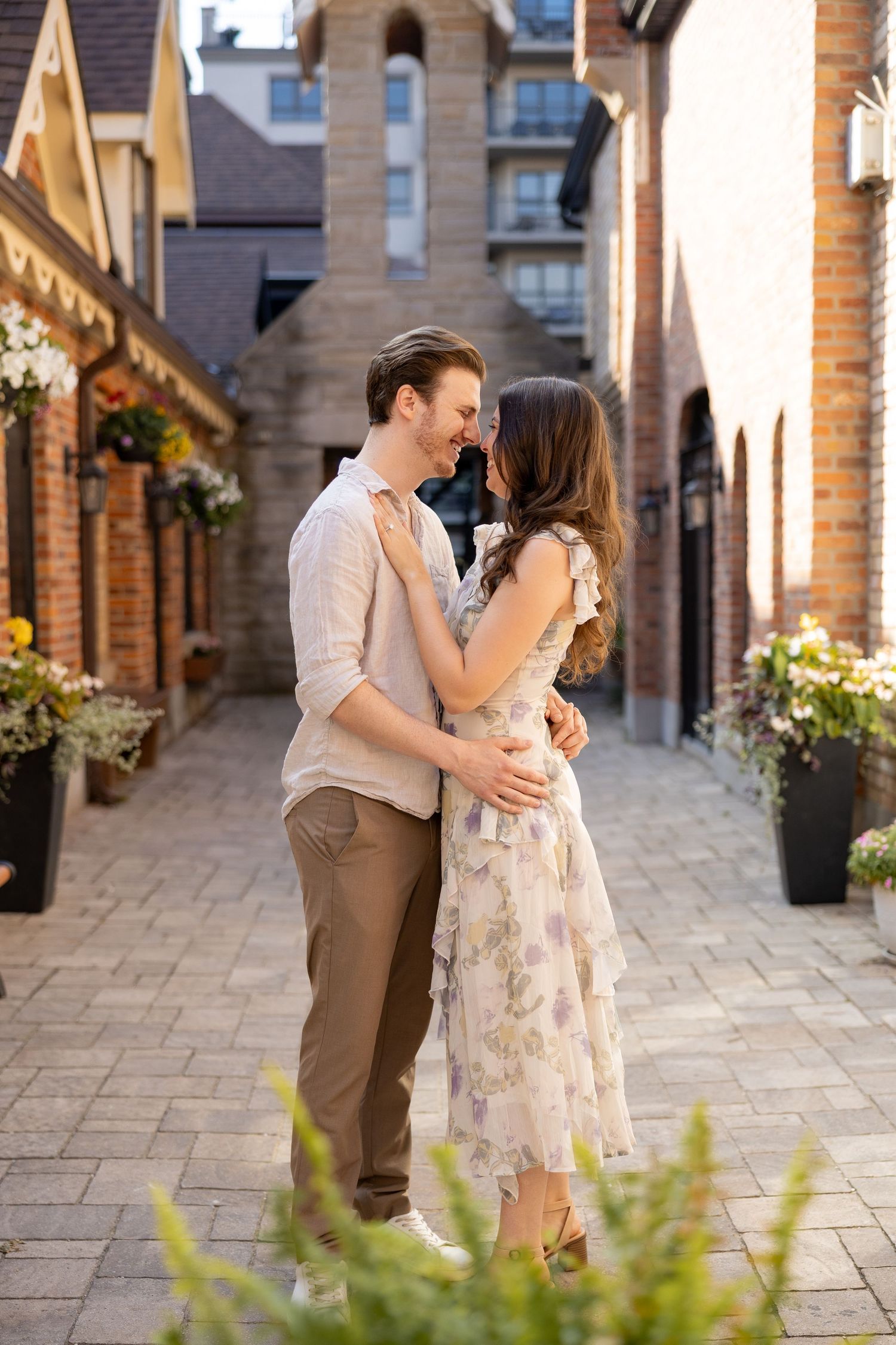 Proposal and Engagement Session at Burlington Village, Ontario.