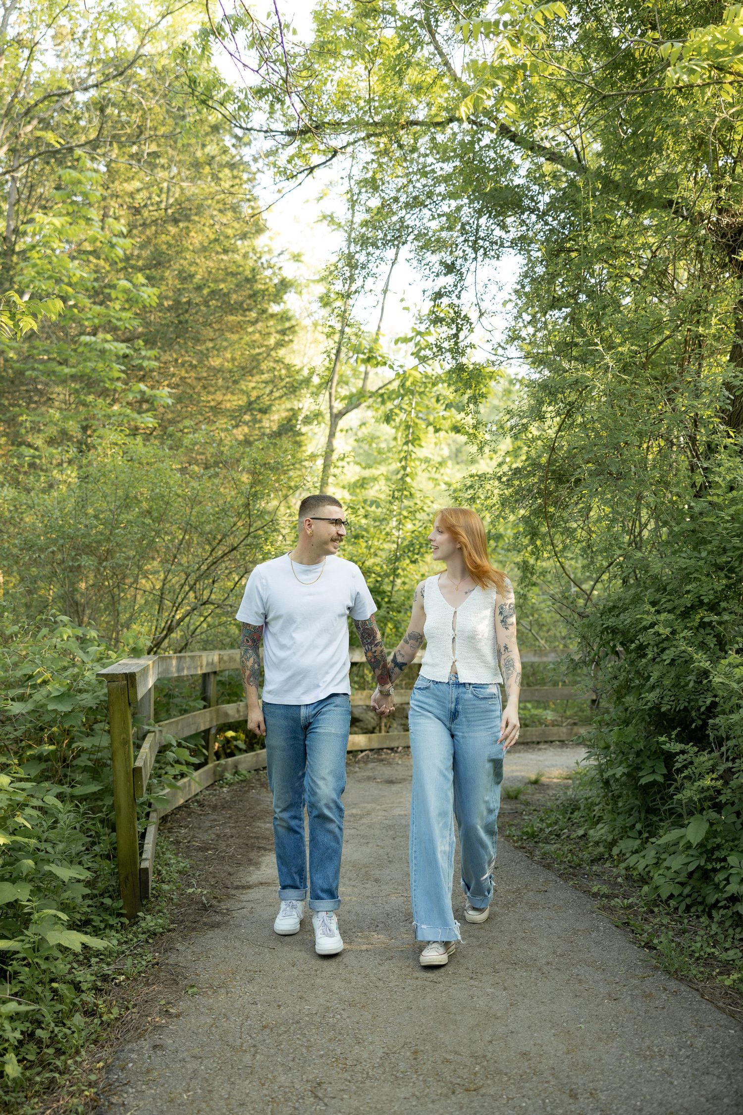 Engagement Session at Balls Falls, Ontario.