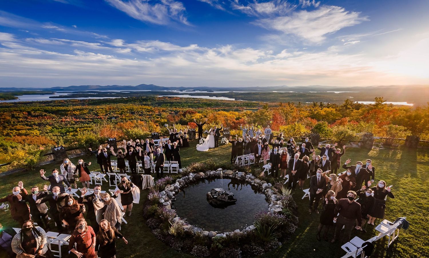 Castle in the Clouds Wedding Moultonborough, NH Taken by Rhode Island Photographer