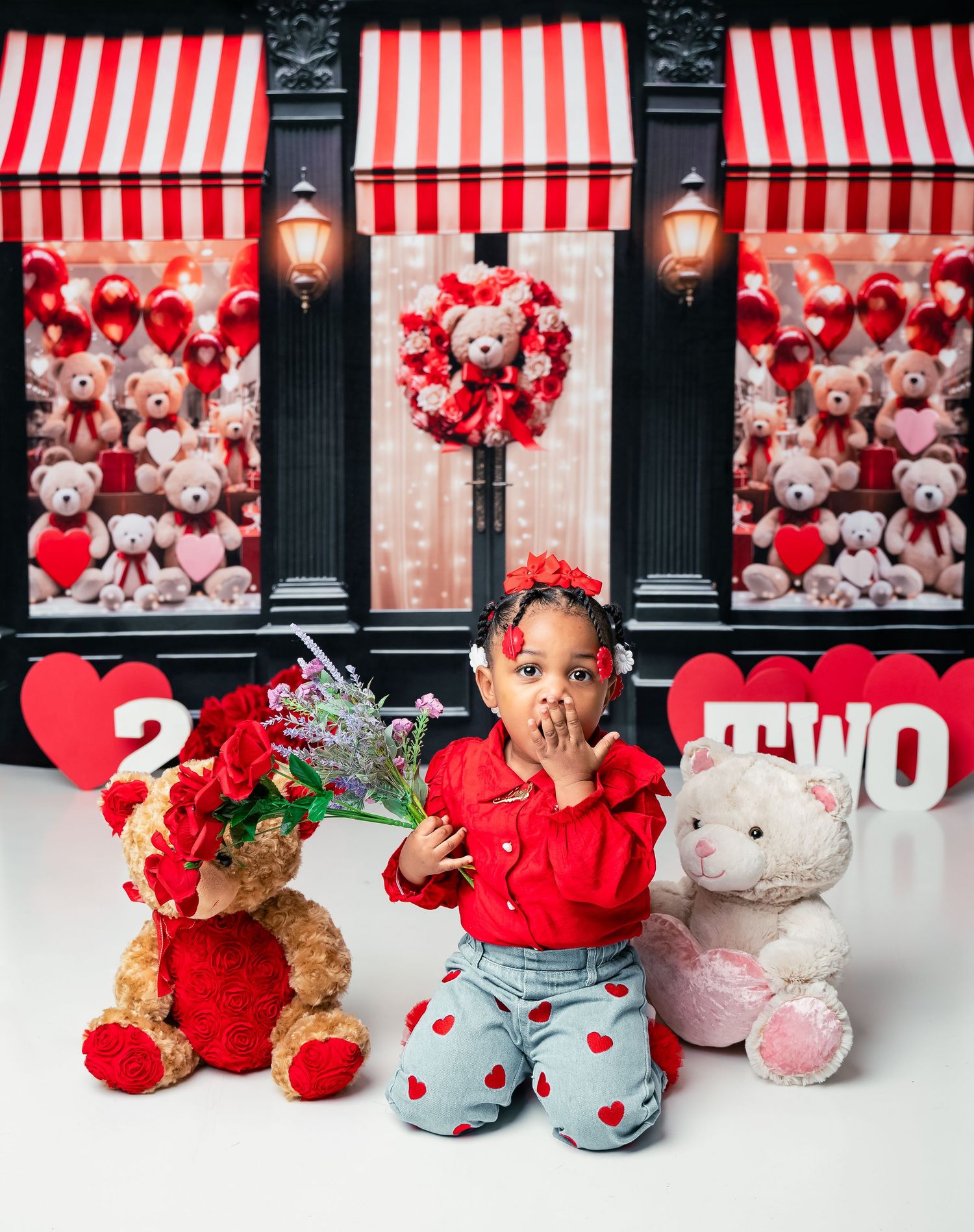 Metro Detroit children photographer capturing valentines day