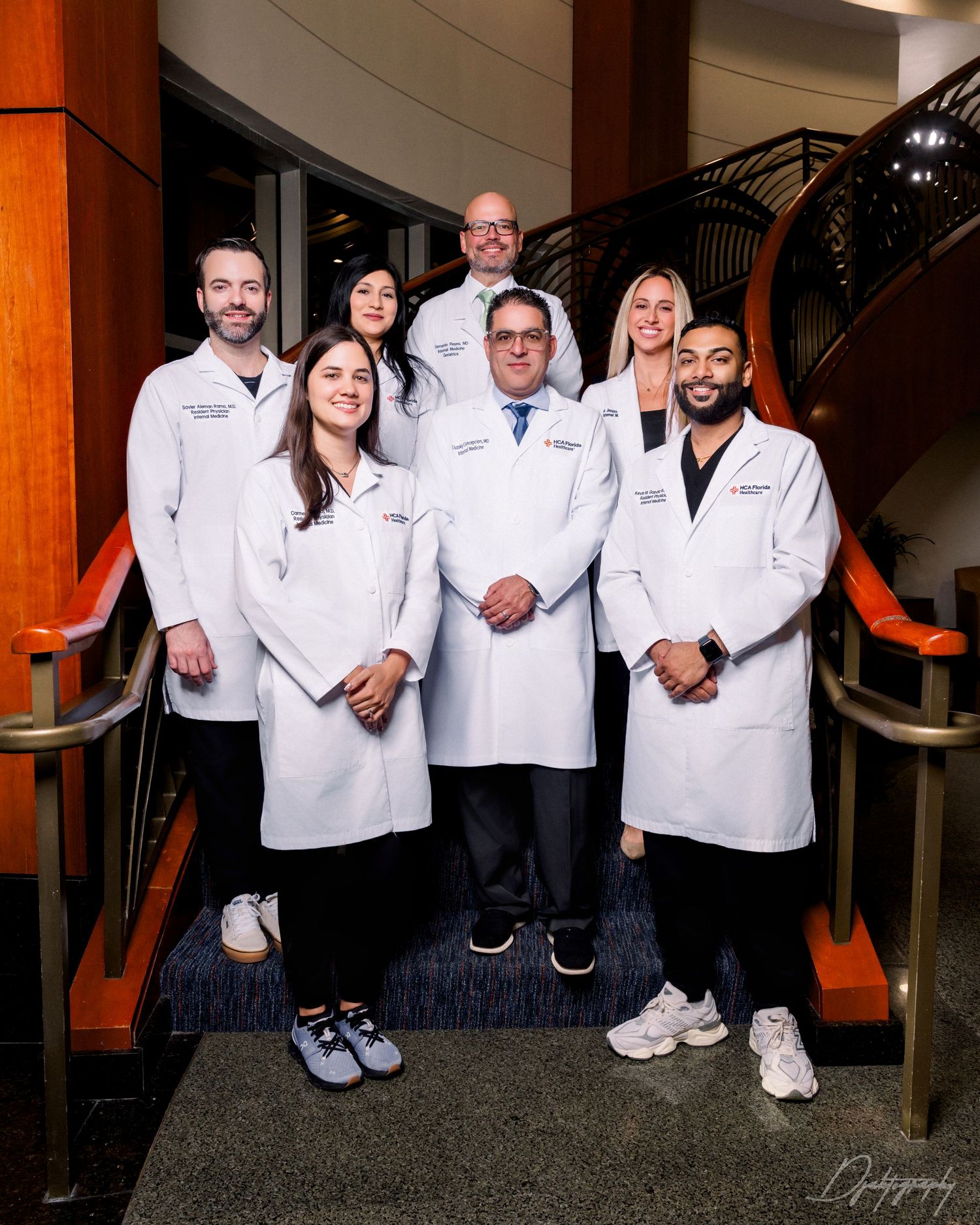 Physician headshots South Florida for medical practices and healthcare teams modern professional photography