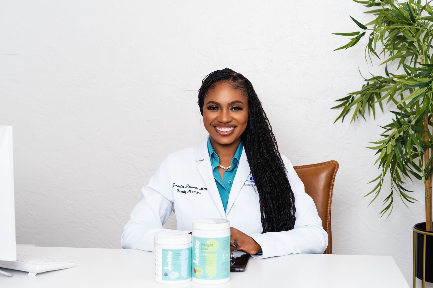 Doctor branding photography South Florida professional headshot for physicians