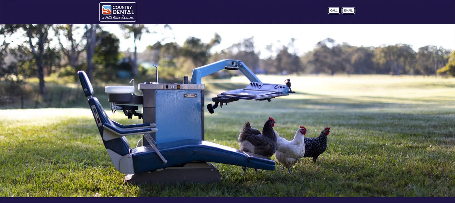 Automated chicken feeder cart on green grass with free-range hens feeding outdoors on a sunny day.