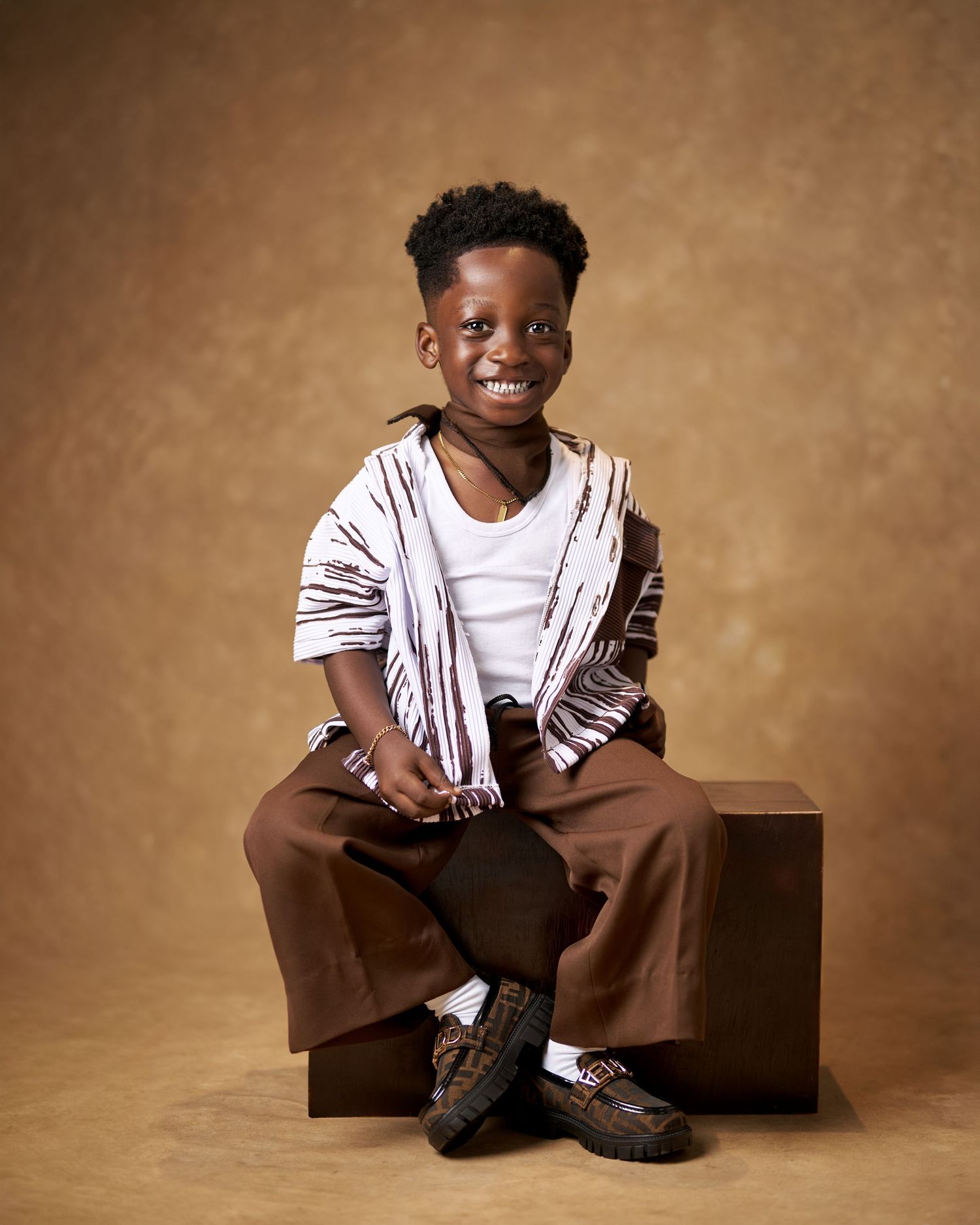 Milestone photography for a five year old