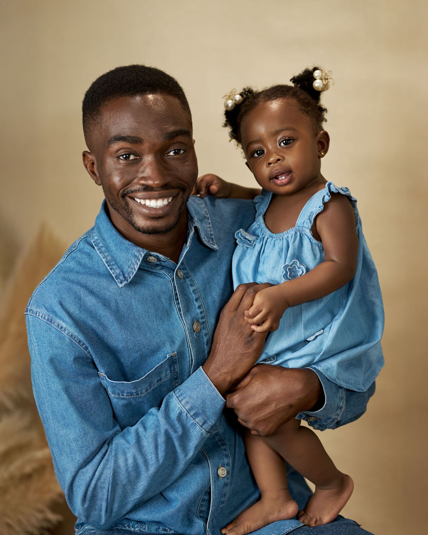 Father and Daughter portrait