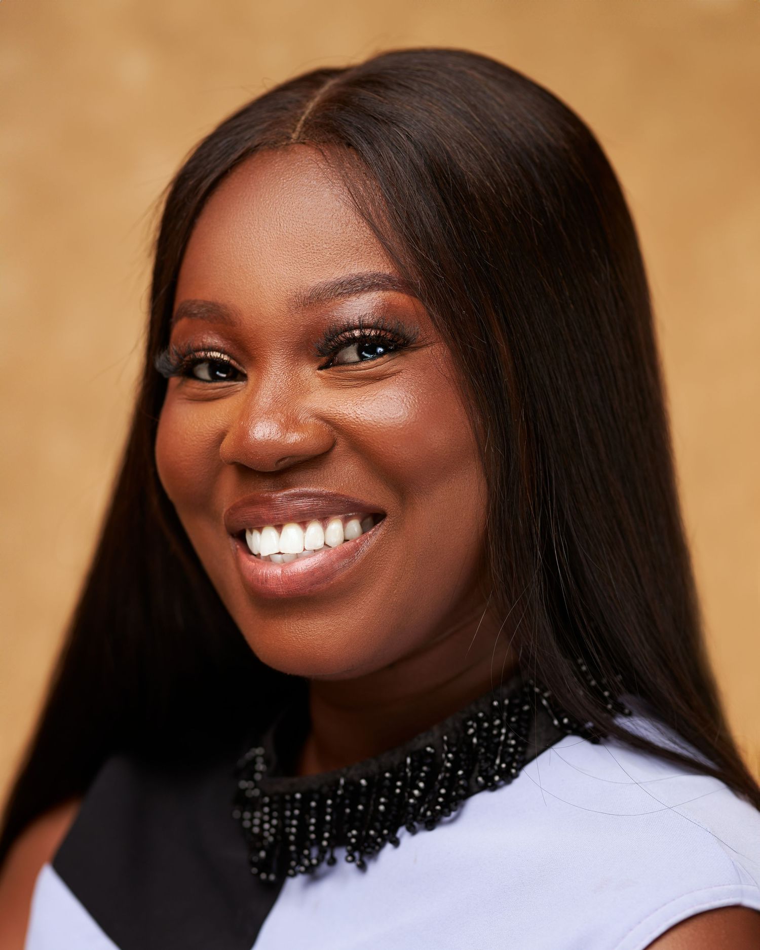 Professional portrait photography in Accra, Ghana by Lensstory Studios, capturing authentic expressions and timeless beauty.