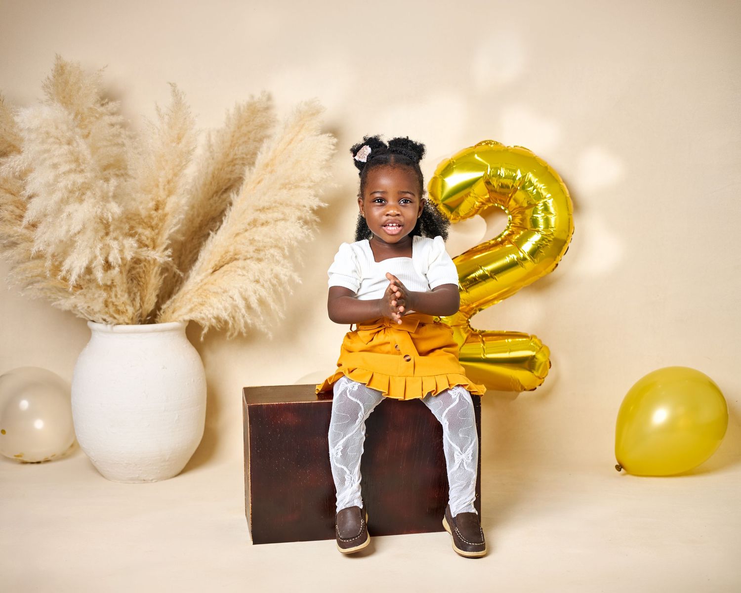 Milestone session for a 2 year old