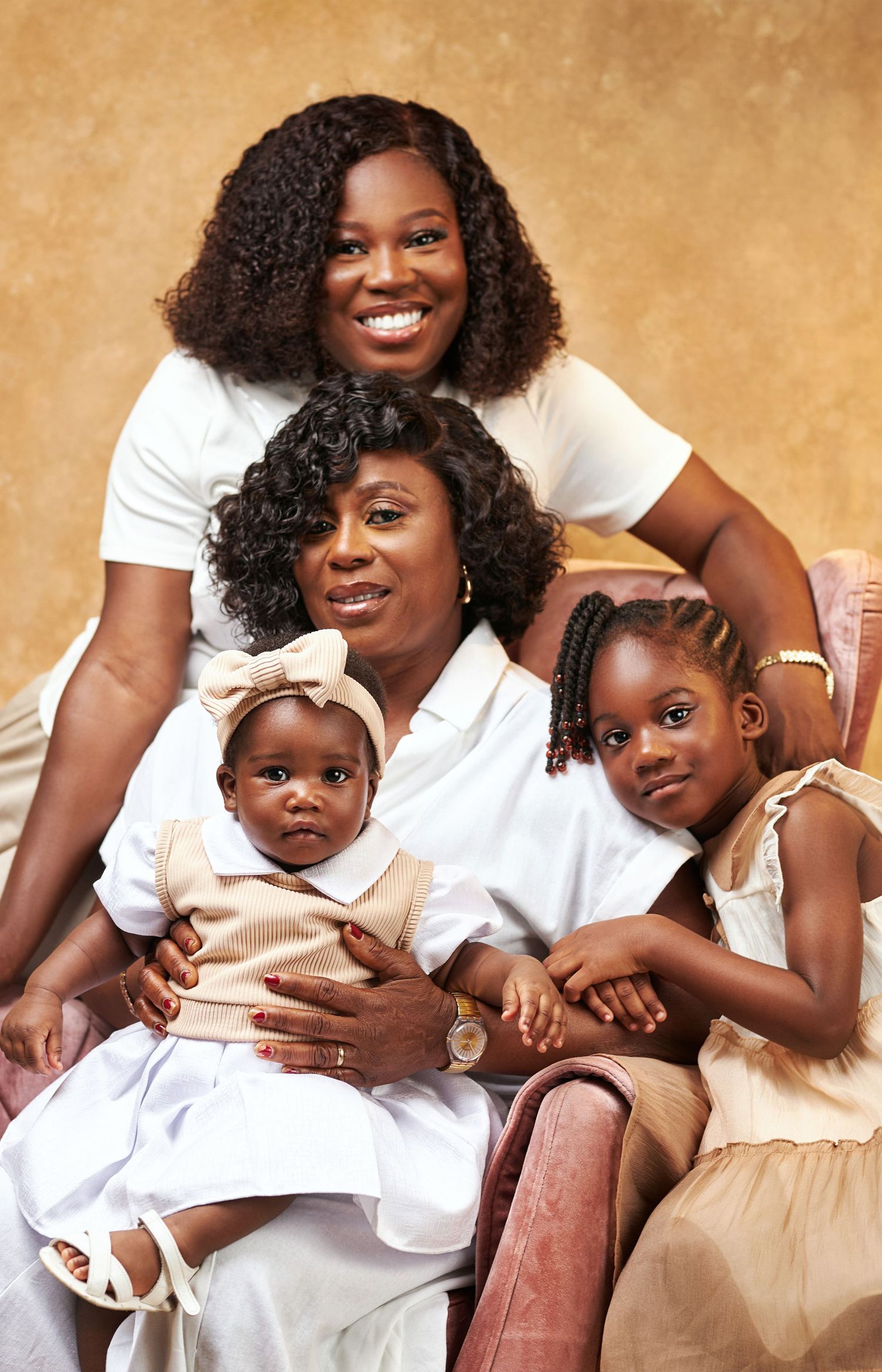 Professional portrait photography in Accra, Ghana by Lensstory Studios, capturing authentic expressions and timeless beauty.