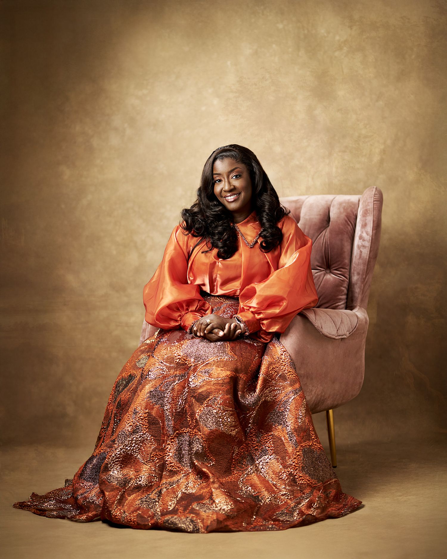 Professional portrait photography in Accra, Ghana by Lensstory Studios, capturing authentic expressions and timeless beauty.