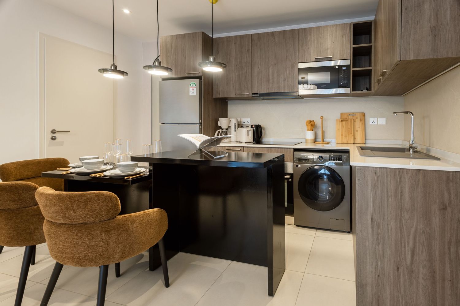 Real estate image showing layout and natural lighting