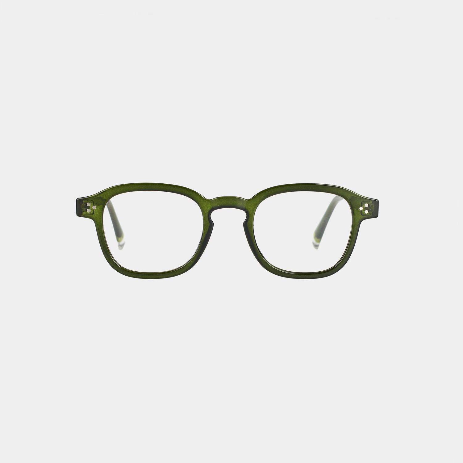 Packshot of eyewear isolated on off white for retail use - G