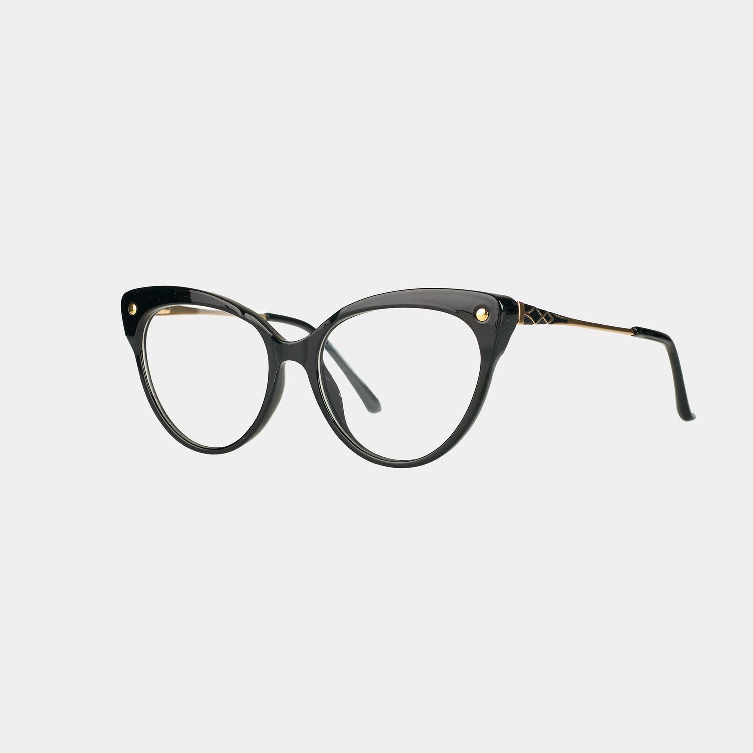 Packshot of eyewear isolated on off white for retail use