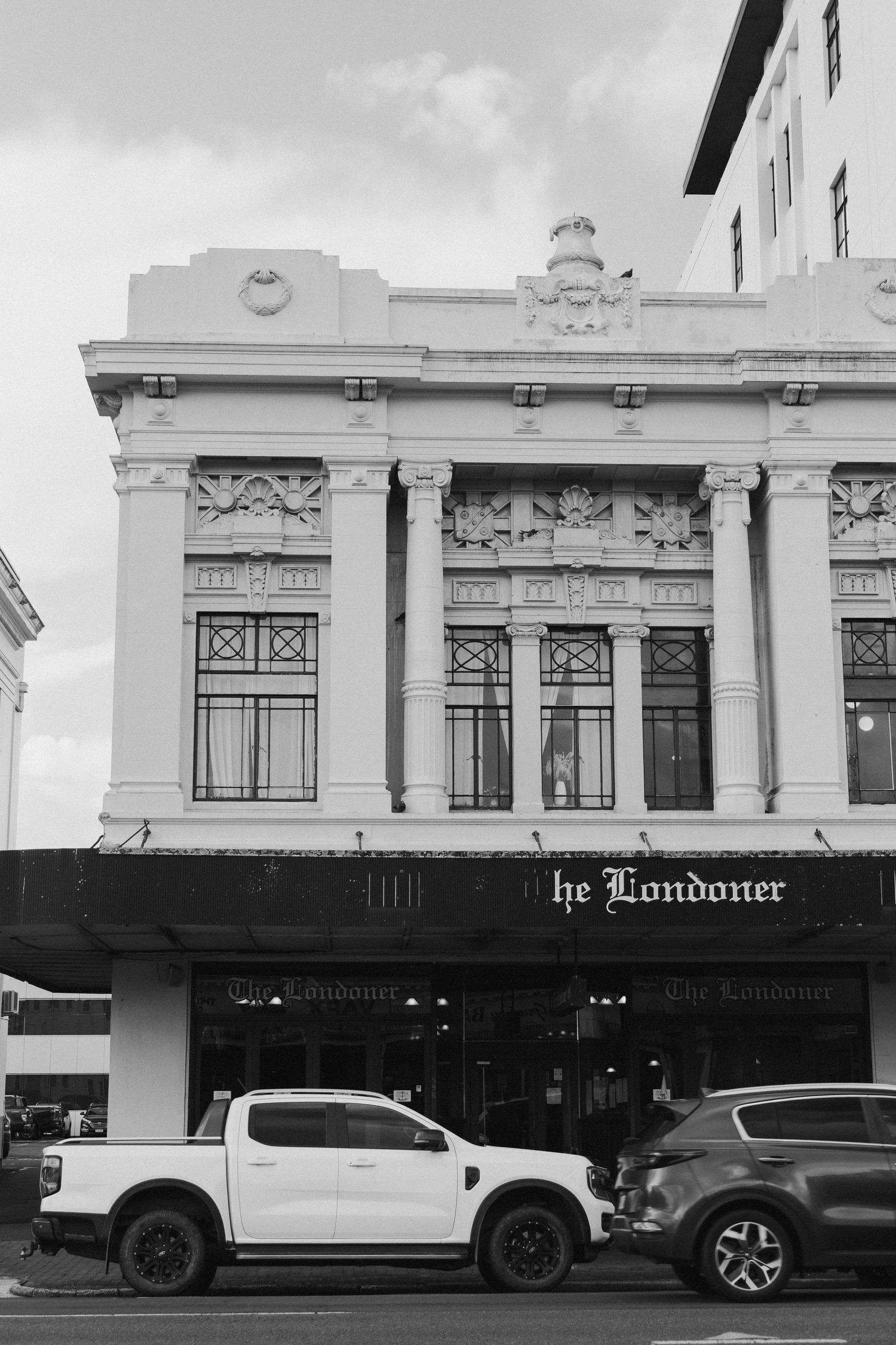 Historic building in Hamilton Central victoria street