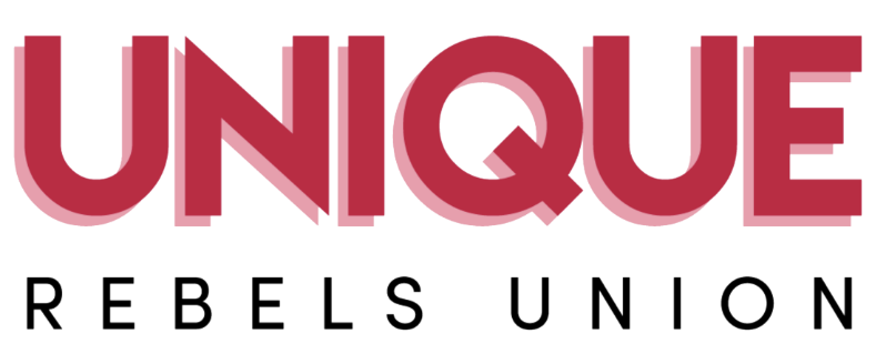 Logo from reputable wedding blog Unique Rebels Union.