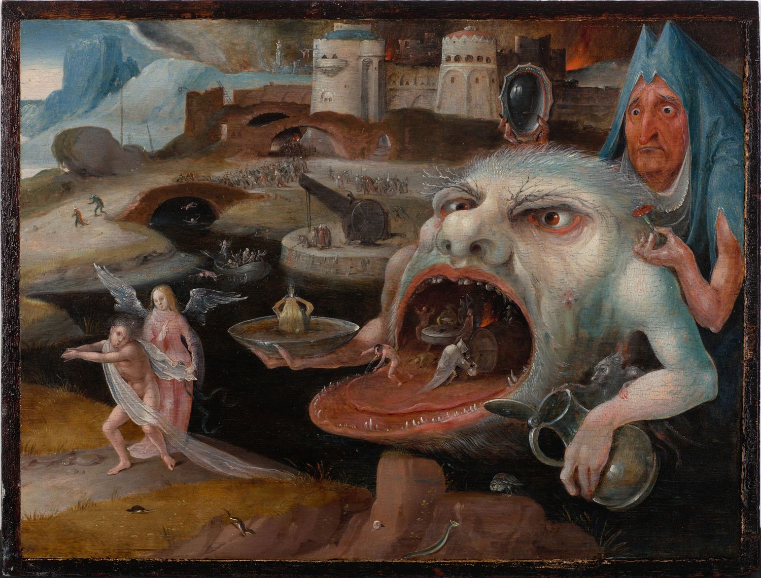 Reproduction photographique d’une peinture représentant une scène fantastique — Chroma & Muséa