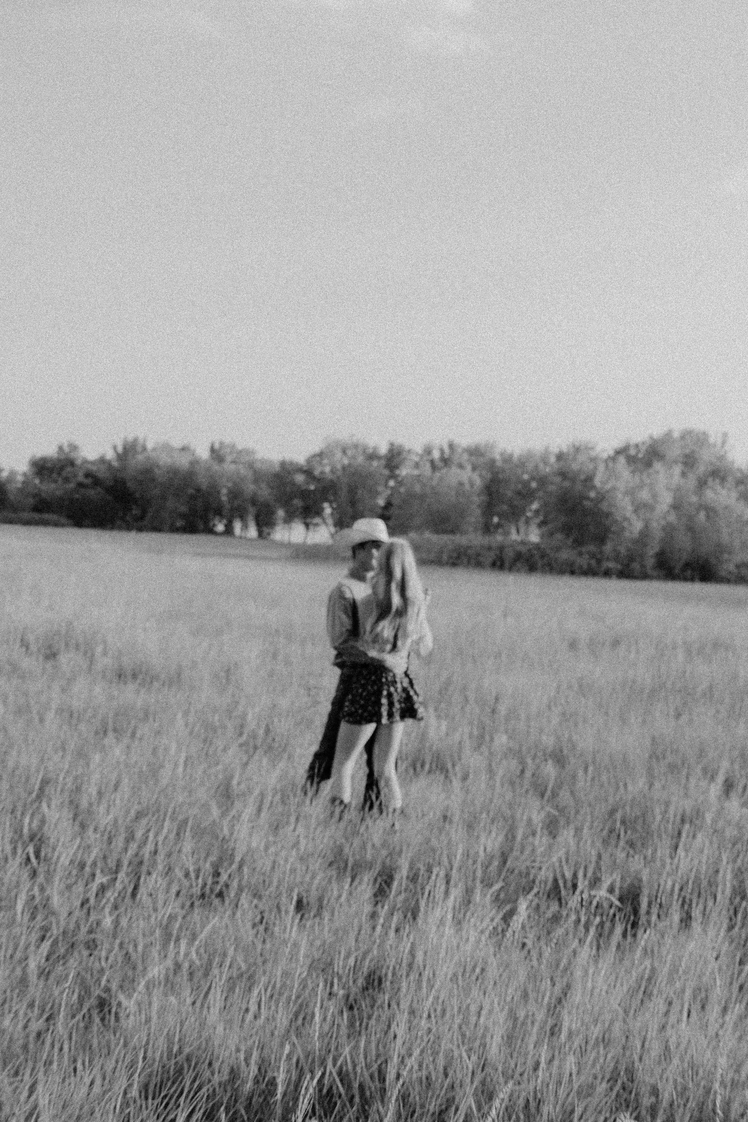 Couple posing together during a couples photography session.