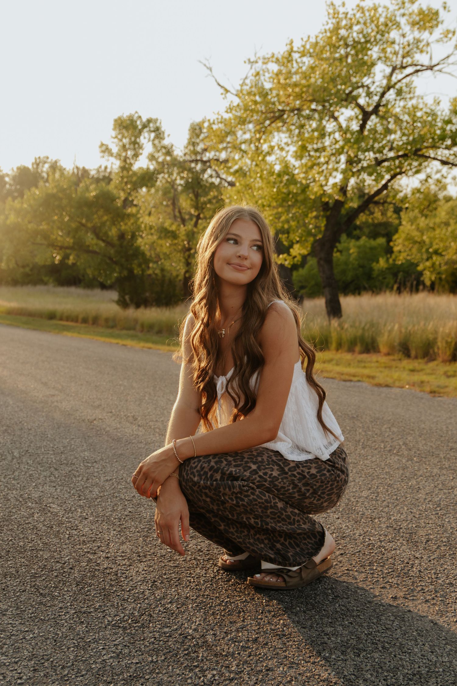 High school senior portrait taken during a senior photography session in Southwest Kansas.