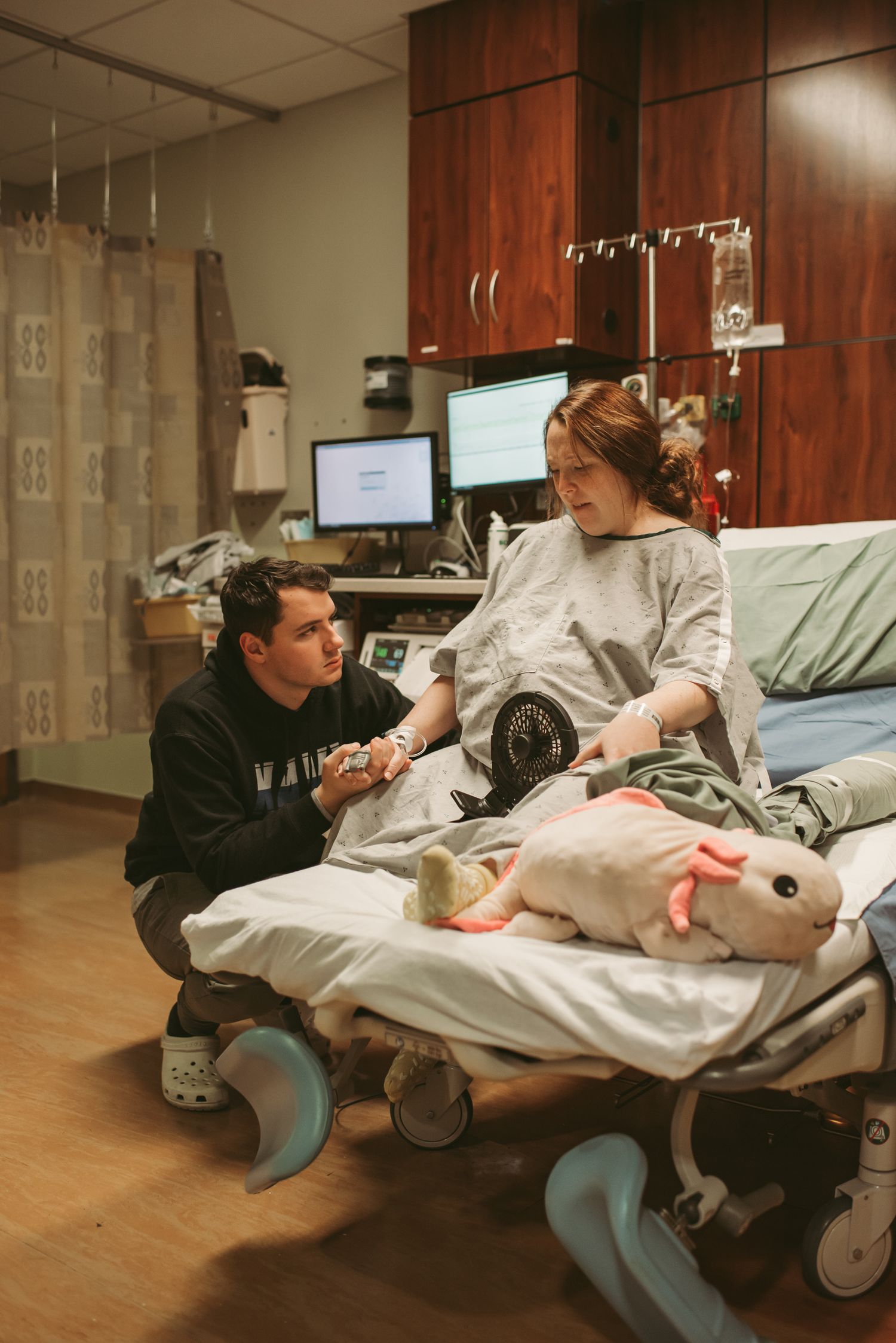 A local Hampton Roads family who are getting ready to bring new life into the world at the Portsmouth Naval Hospital.
