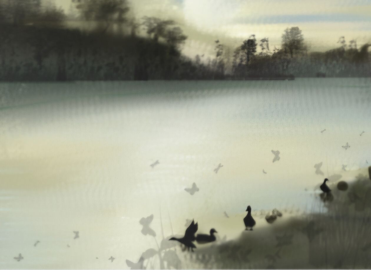 The cobby ,Kelso ,Scottish borders, Digital painting,Scotland